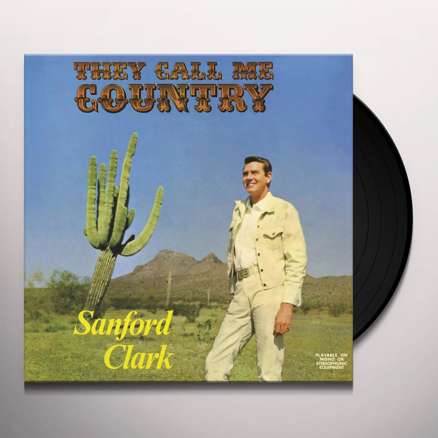 Sanford Clark They Call Me Country Vinyl Record