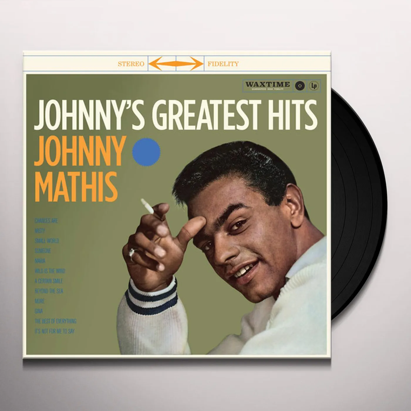 Johnny Mathis JOHNNY'S GREATEST HITS Vinyl Record - Limited Edition, 180 Gram Pressing, Spain Release