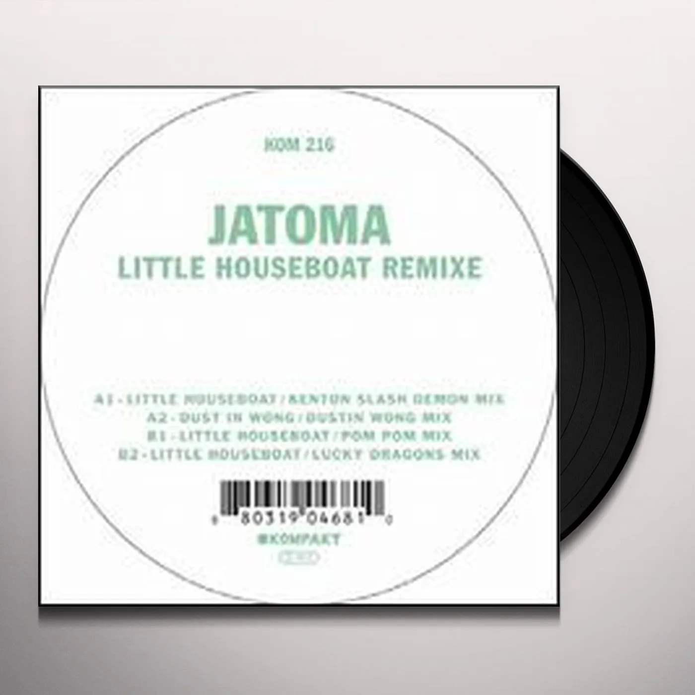 Jatoma Little Houseboat Remixe Vinyl Record