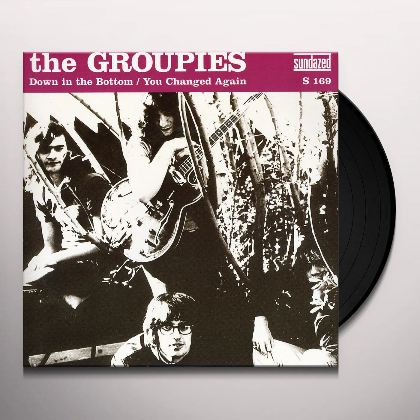 The Groupies DOWN IN THE BOTTOM: YOU CHANGED AGAIN Vinyl Record