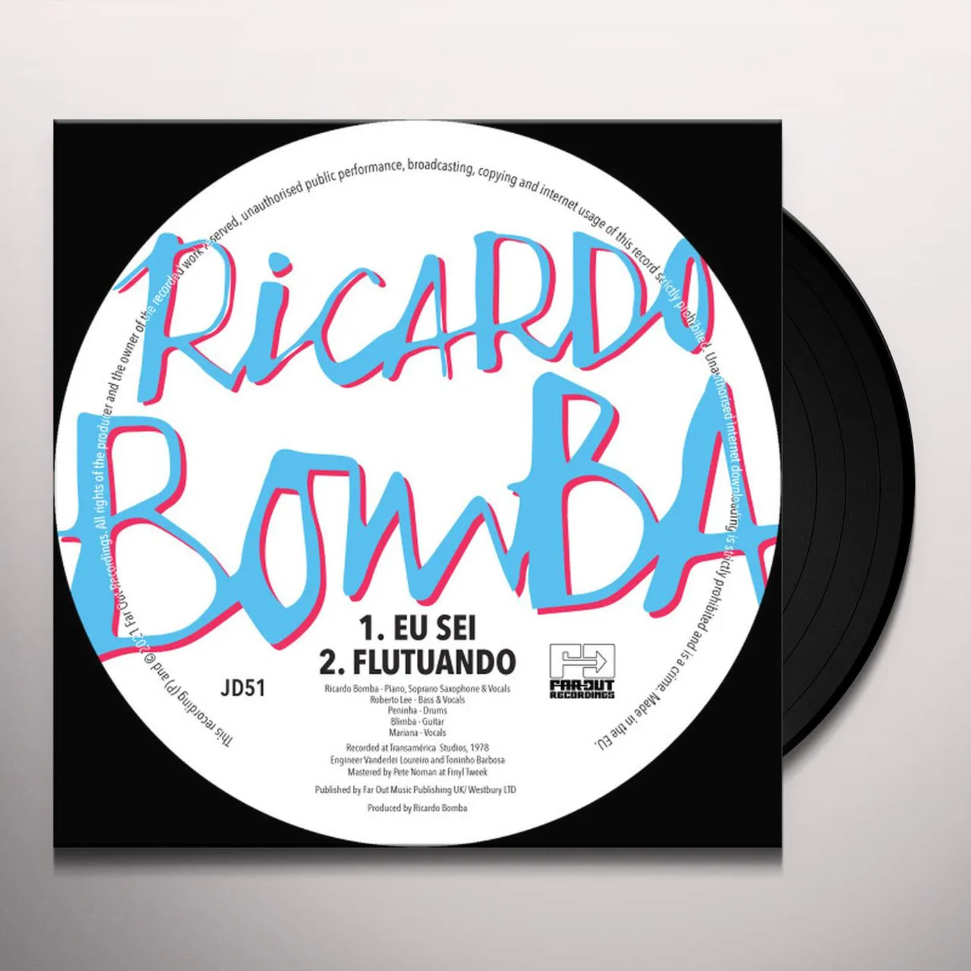 Ricardo Bomba EU SEI / VFLUTANDO Vinyl Record
