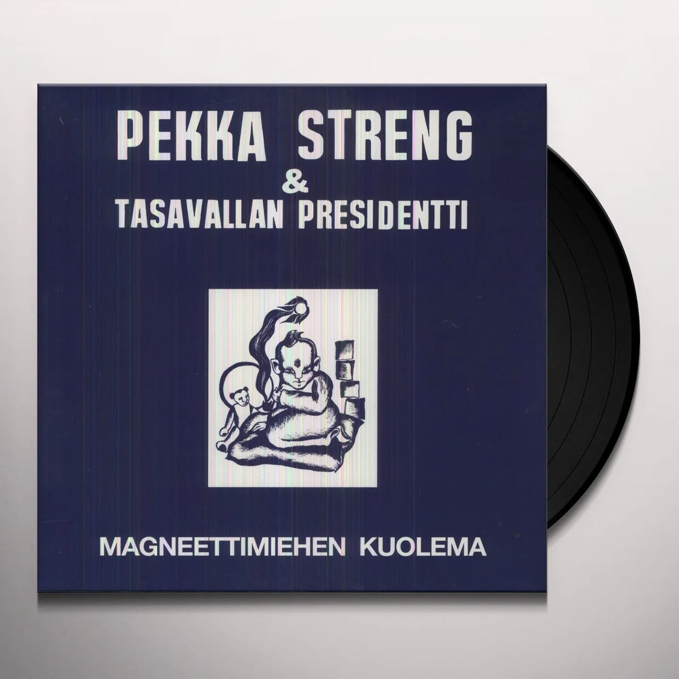 Pekka Streng MAGNEETTIMIEHEN KUOLEMA Vinyl Record - Holland Release