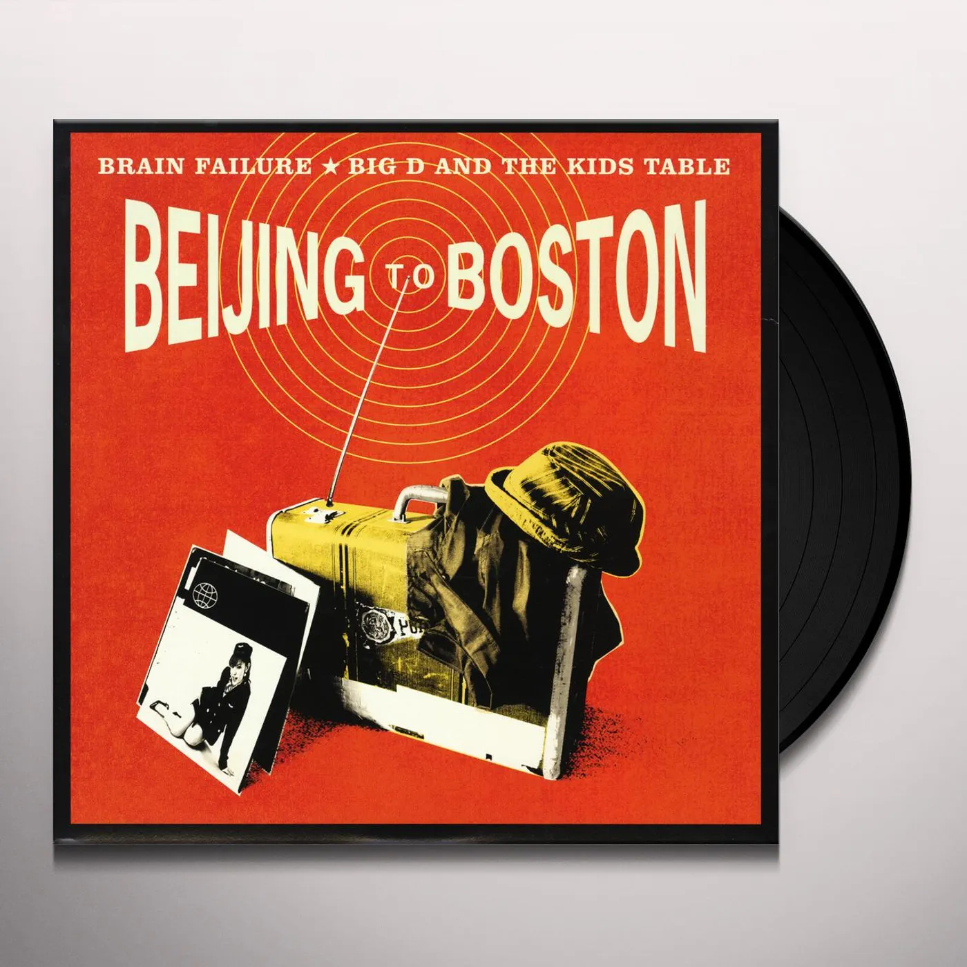 Big D & Kids Table / Brain Failure Beijing To Boston Vinyl Record