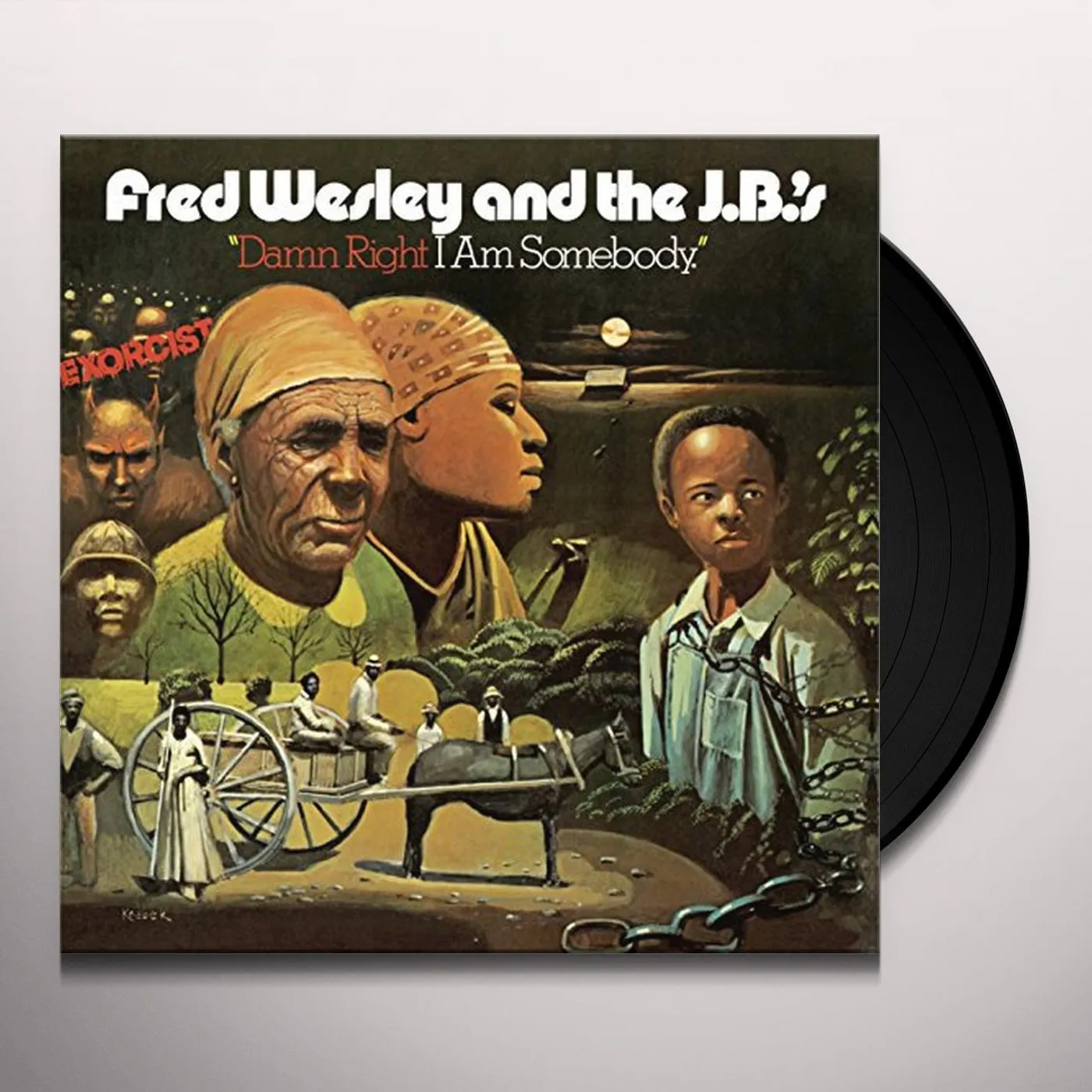 Fred Wesley & The J.B.'s DAMN RIGHT I'M SOMEBODY Vinyl Record
