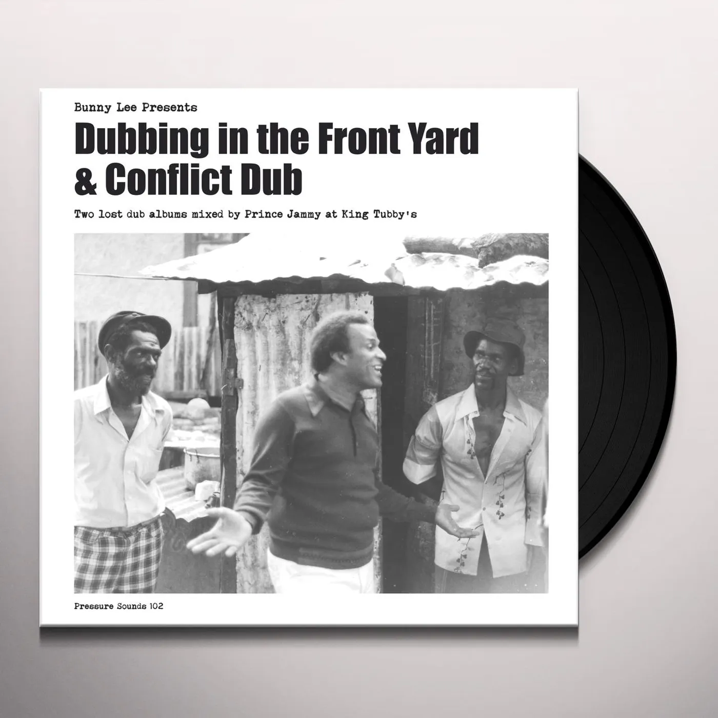 Bunny Lee & Prince Jammy With The Aggrovators DUBBING IN THE FRONT YARD & CONFLICT DUB Vinyl Record