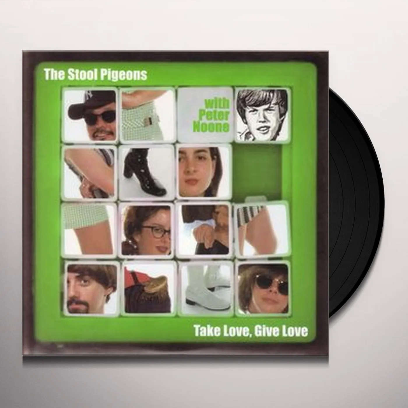 The Stool Pigeons TAKE LOVE GIVE LOVE / POPSICLES & ICICLES Vinyl Record