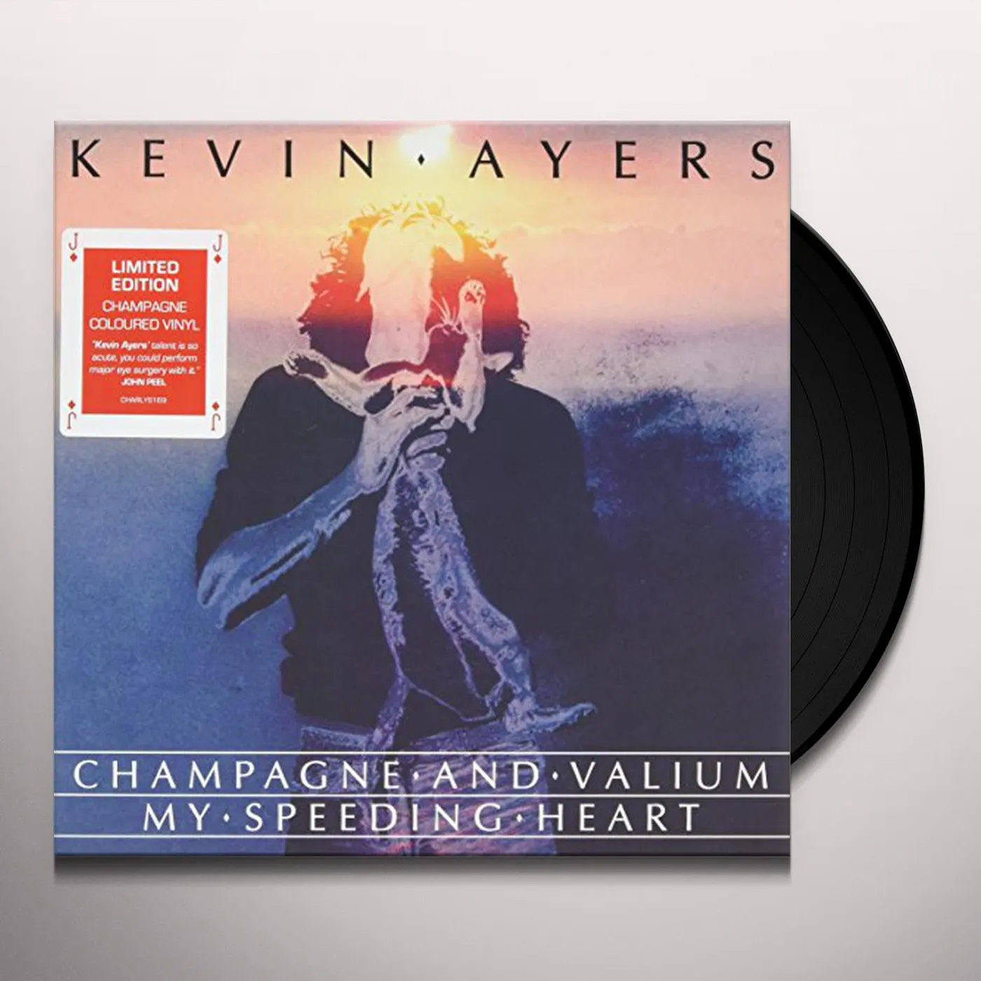 Kevin Ayers CHAMPAGNE & VALIUM / MY SPEEDING HEART Vinyl Record