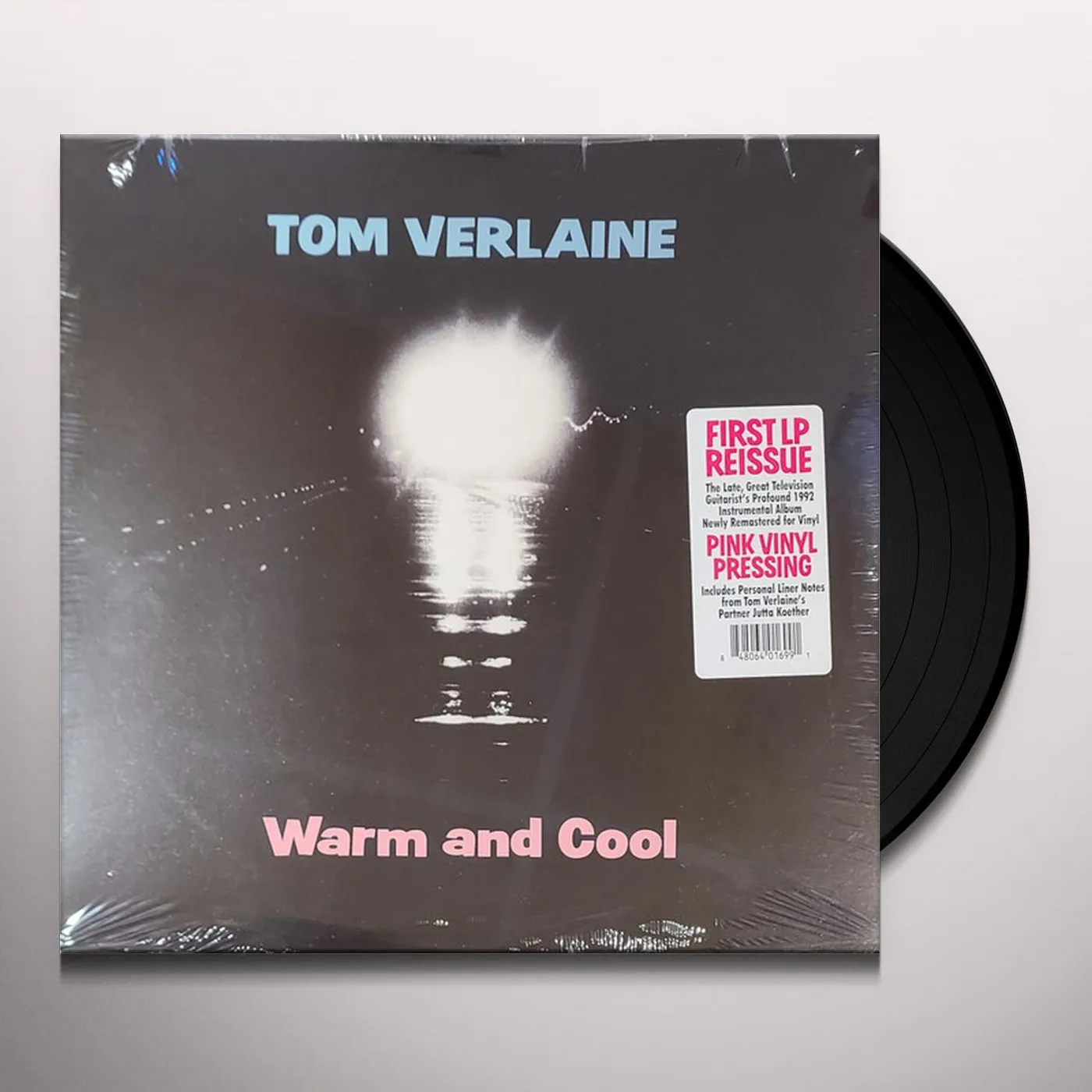 Tom Verlaine WARM AND COOL (PINK VINYL) Vinyl Record