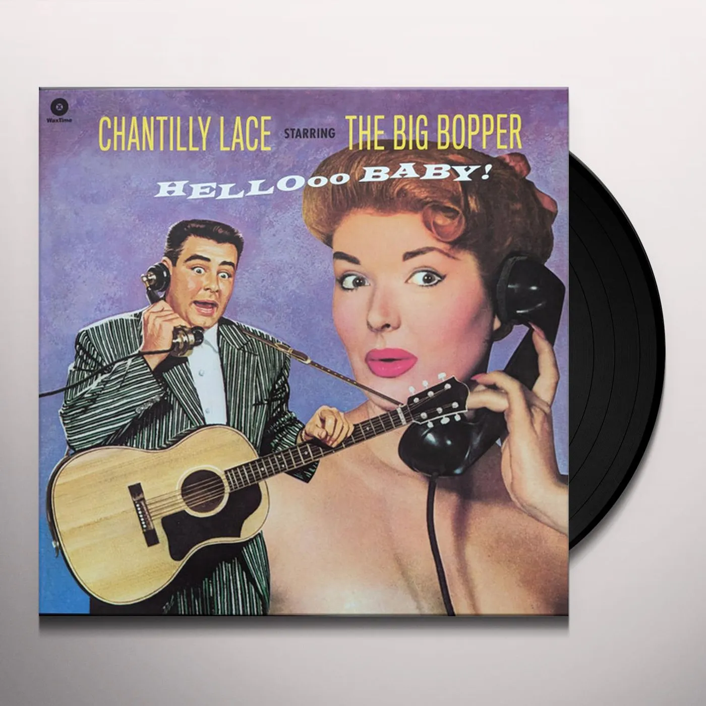 The Big Bopper Chantilly Lace Starring The Big Popper Vinyl Record