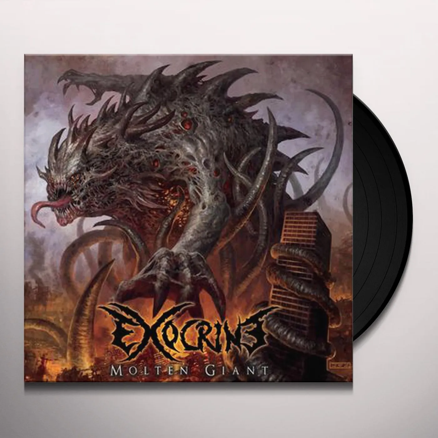 Exocrine Molten Giant Vinyl Record