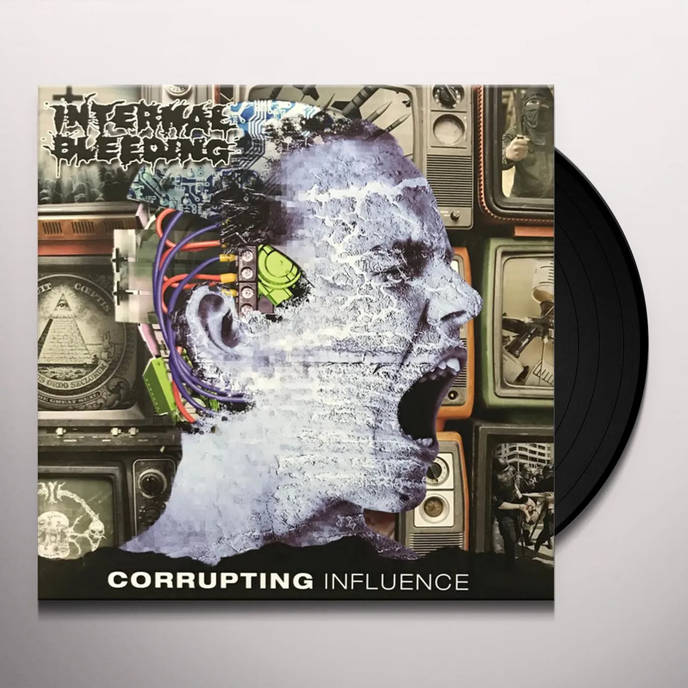 Internal Bleeding Corrupting Influence Vinyl Record