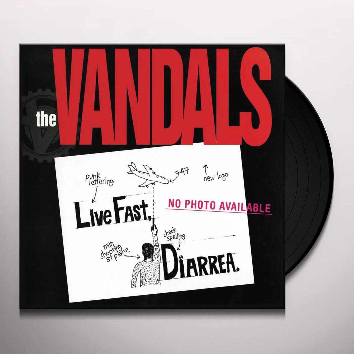 The Vandals  Live Fast Diarrhea Vinyl Record
