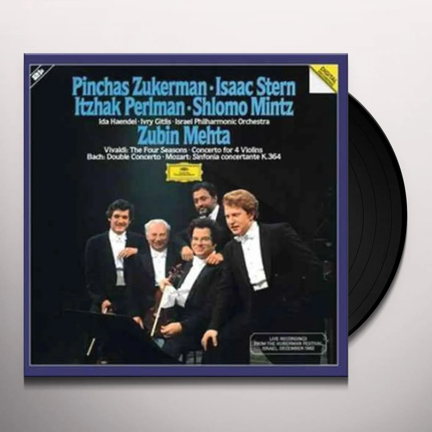 Pinchas Zukerman VIVALDI: THE FOUR SEASONS Vinyl Record - UK Release