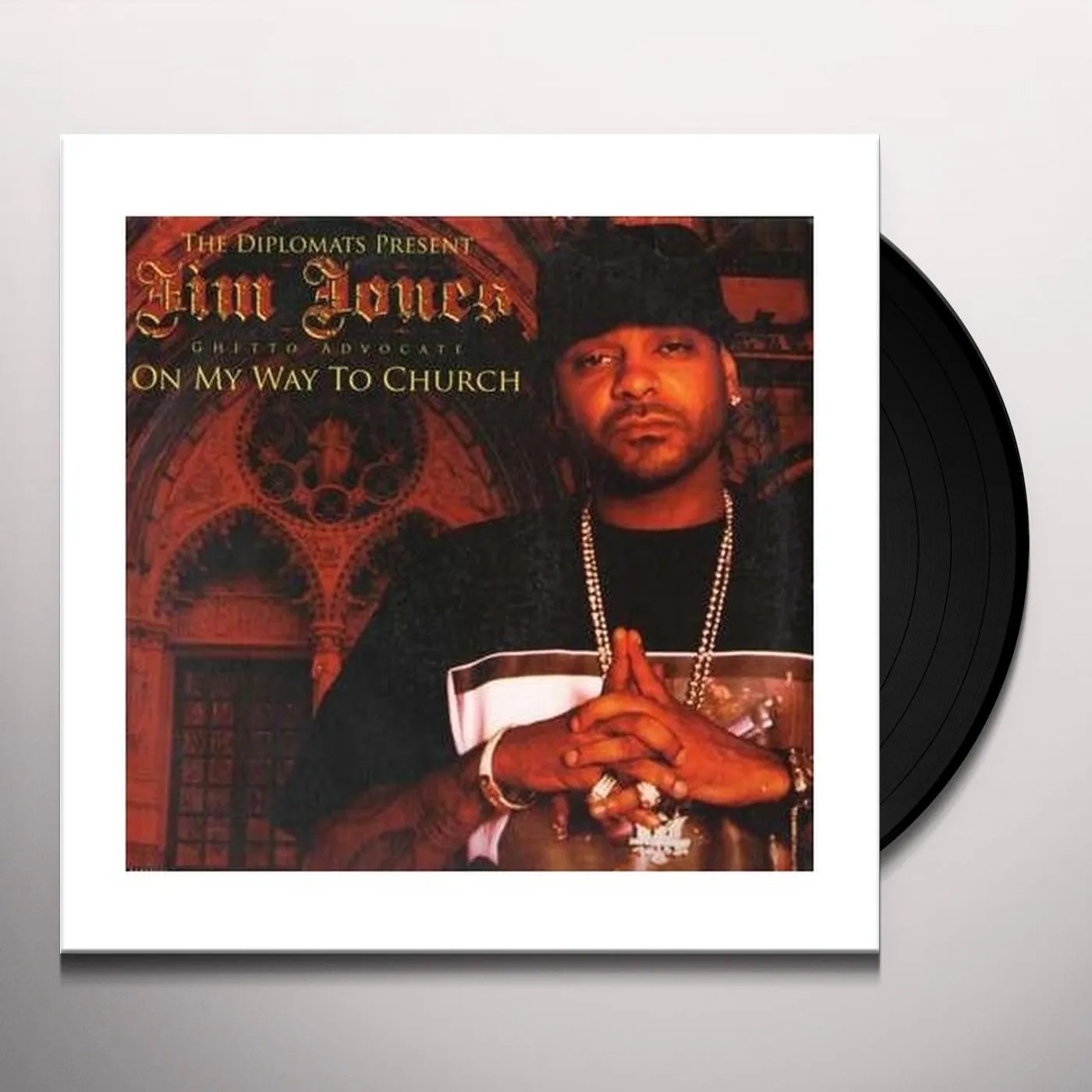 Jim Jones Presents The Diplomats ON MY WAY TO CHURCH Vinyl Record
