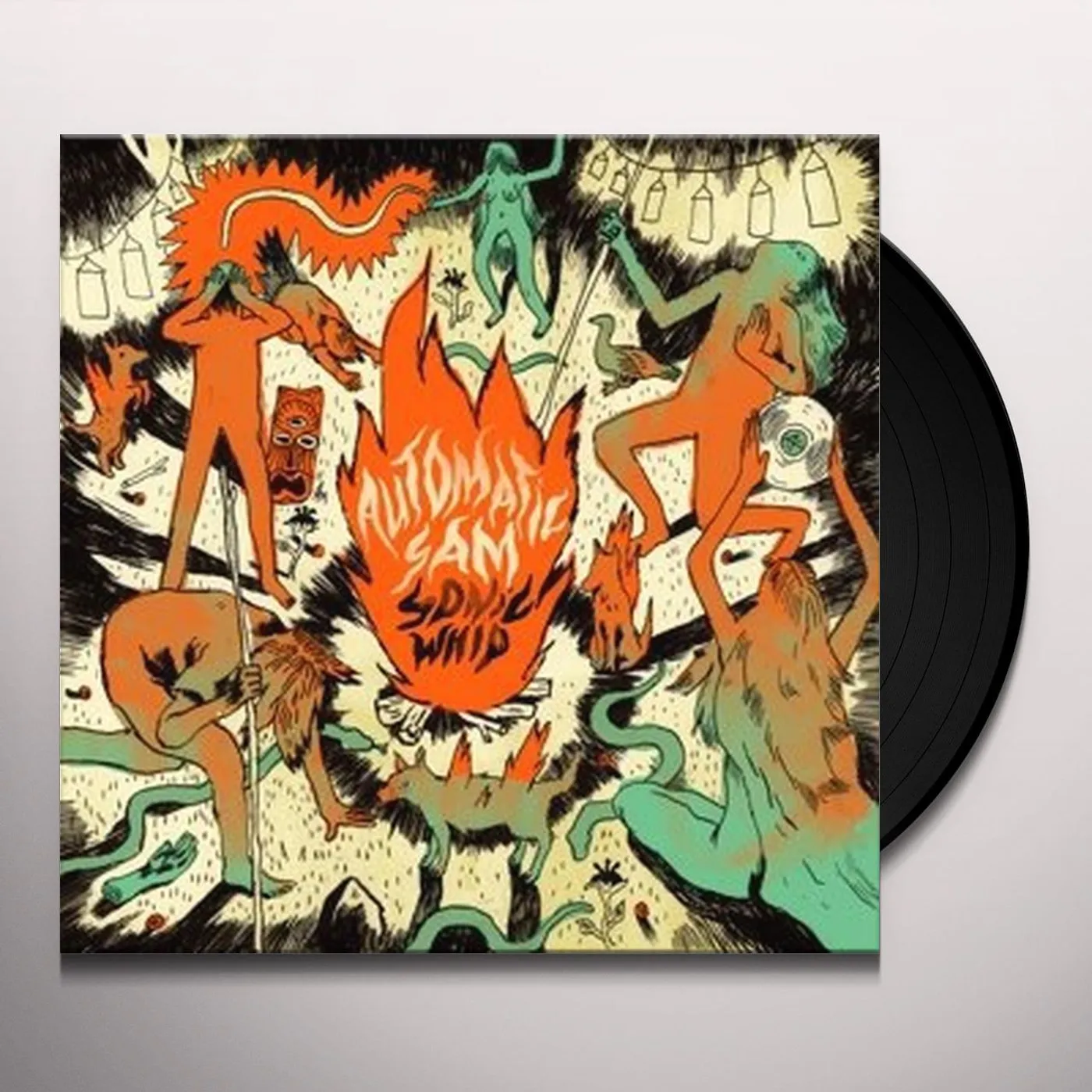 Automatic Sam Sonic Whip Vinyl Record