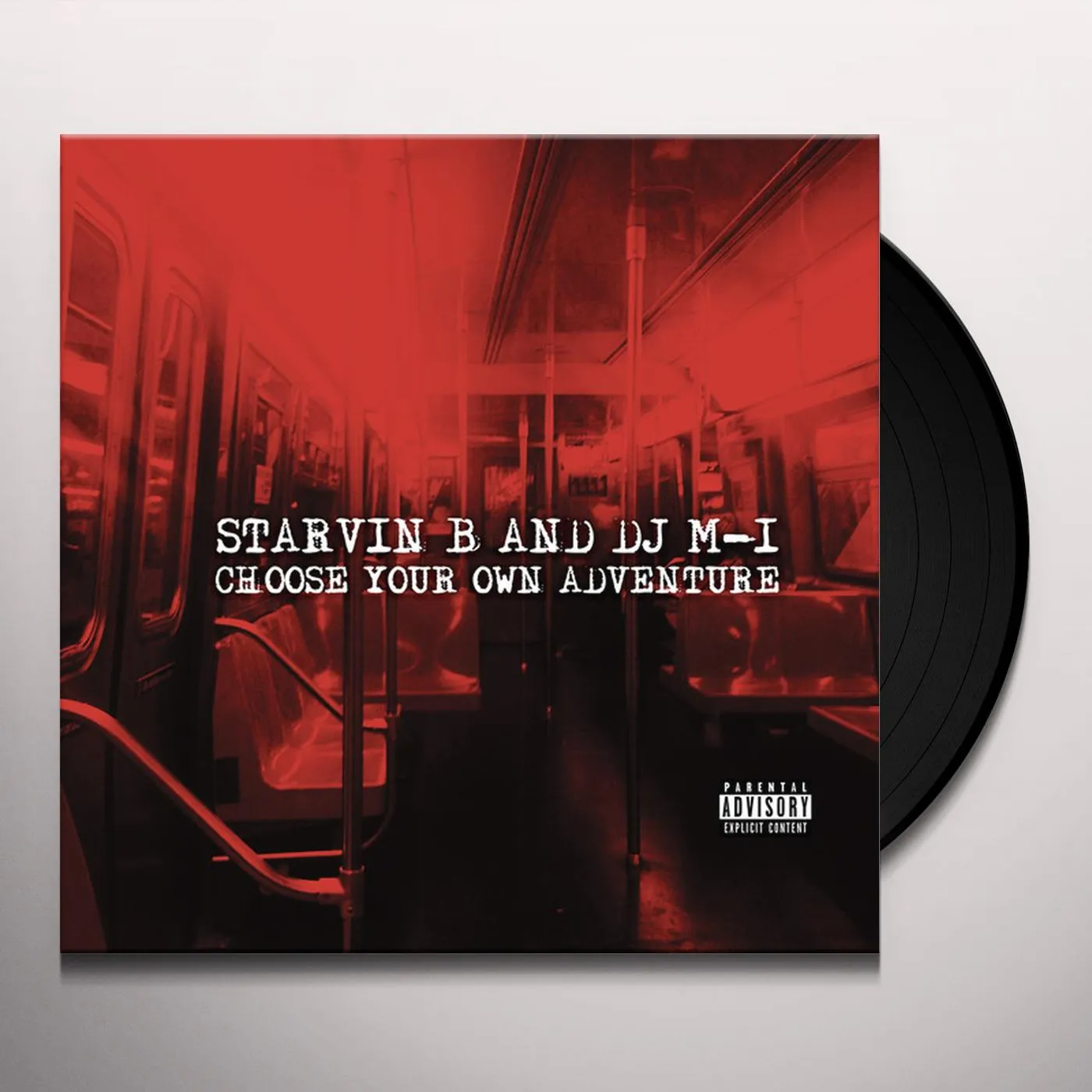 Starvin B & Dj M-1 Choose Your Own Adventure Vinyl Record