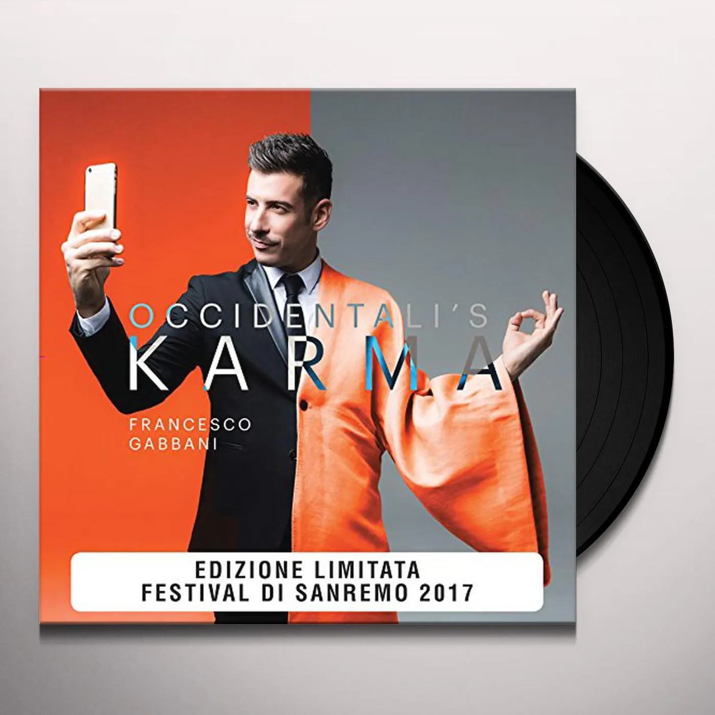 Francesco Gabbani Occidentali's Karma Vinyl Record
