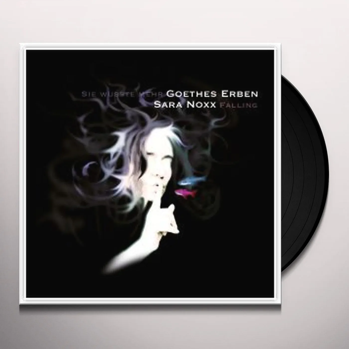 Sara Noxx & Goethes Erben FALLING / SIE WUSSTE MEHR Vinyl Record