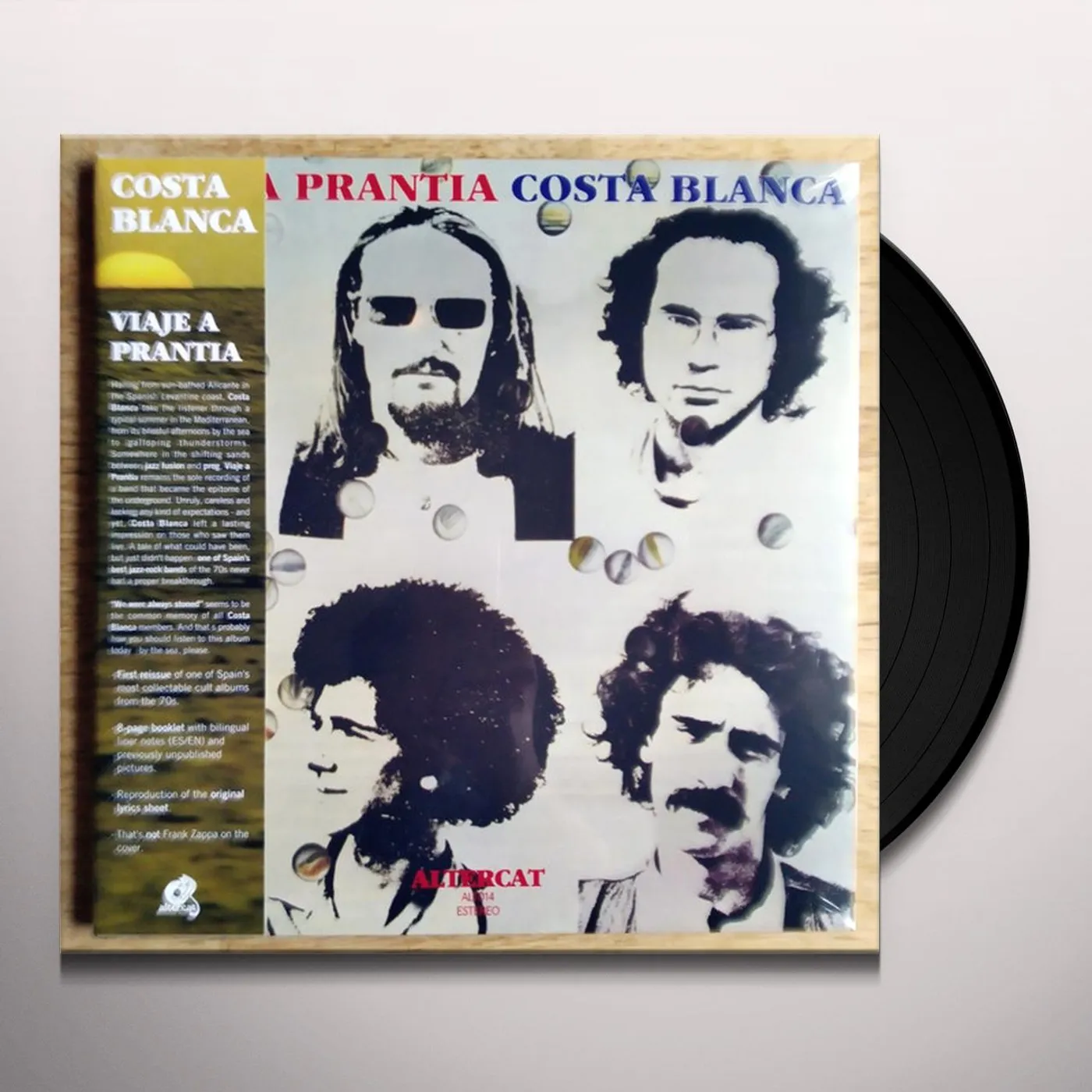 Costa Blanca Viaje A Prantia (Booklet w/ Bilingual Liner Notes/Photos From The Musicians' Archives) Vinyl Record