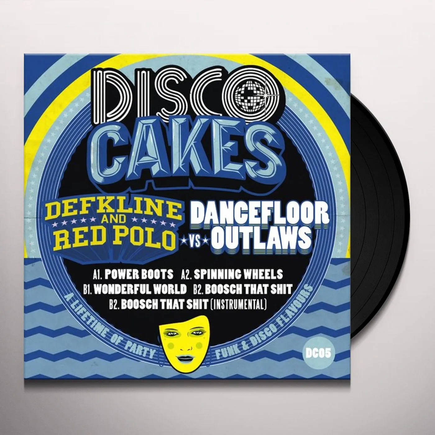 Defkline & Red Polo Vs Dancefloor Outlaws VOL. 5-DISCO CAKES Vinyl Record