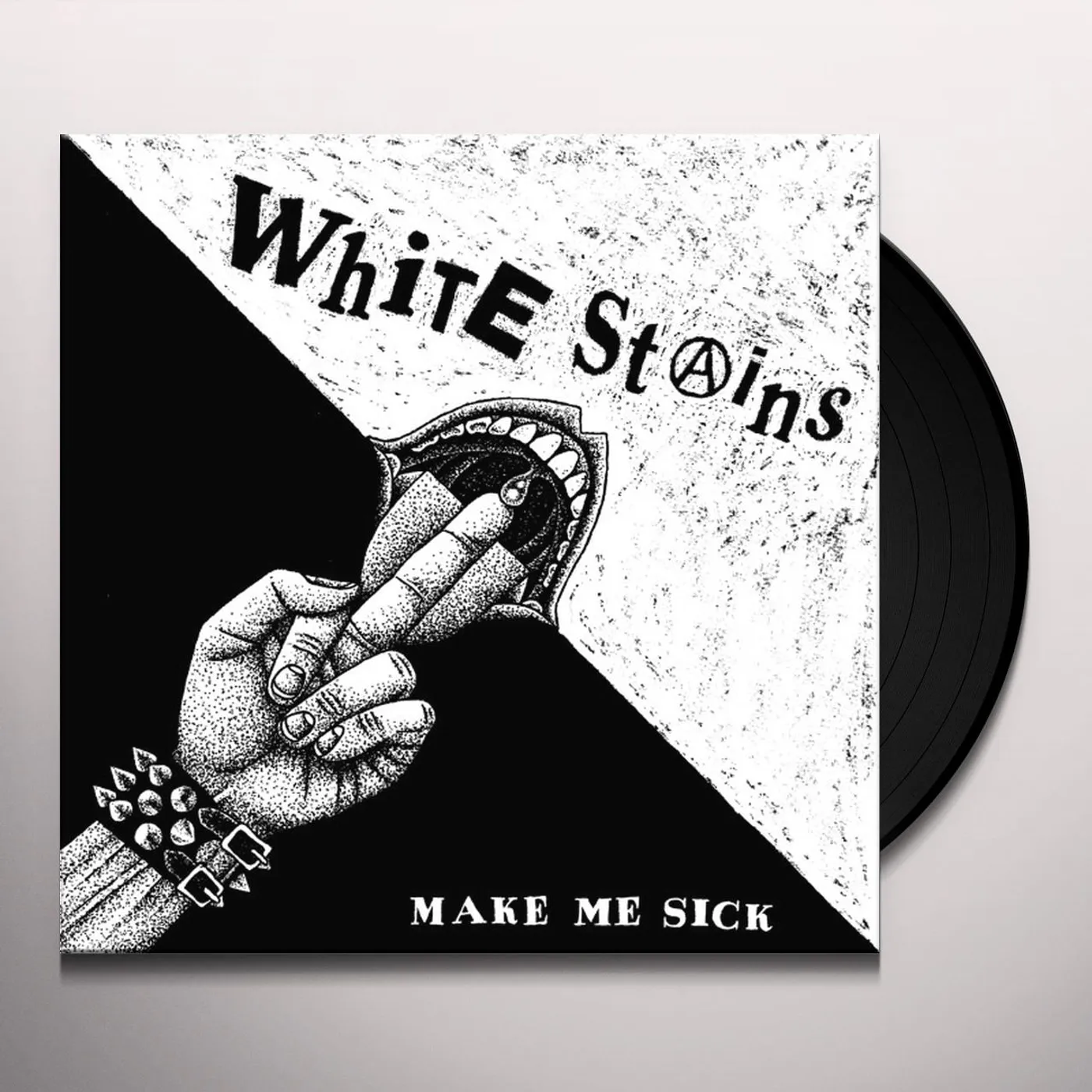 White Stains MAKE ME SICK Vinyl Record