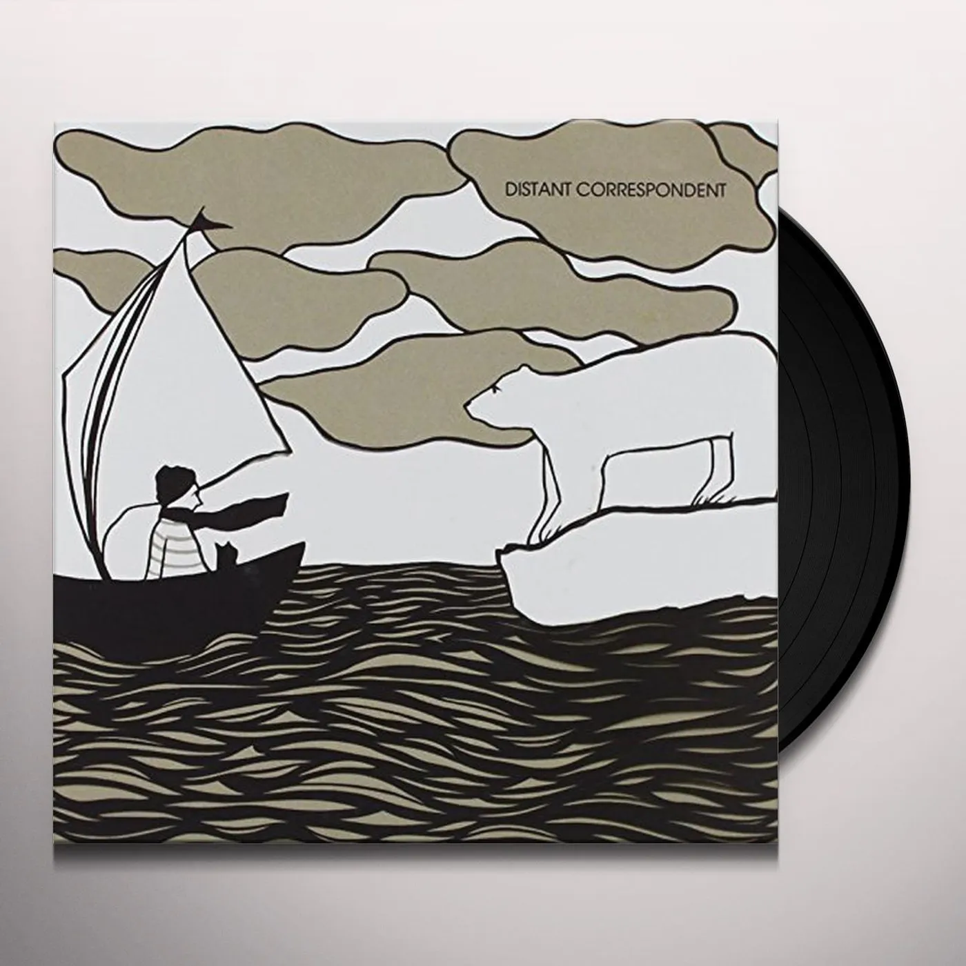 Distant Correspondent SHATTER/BADLANDS Vinyl Record