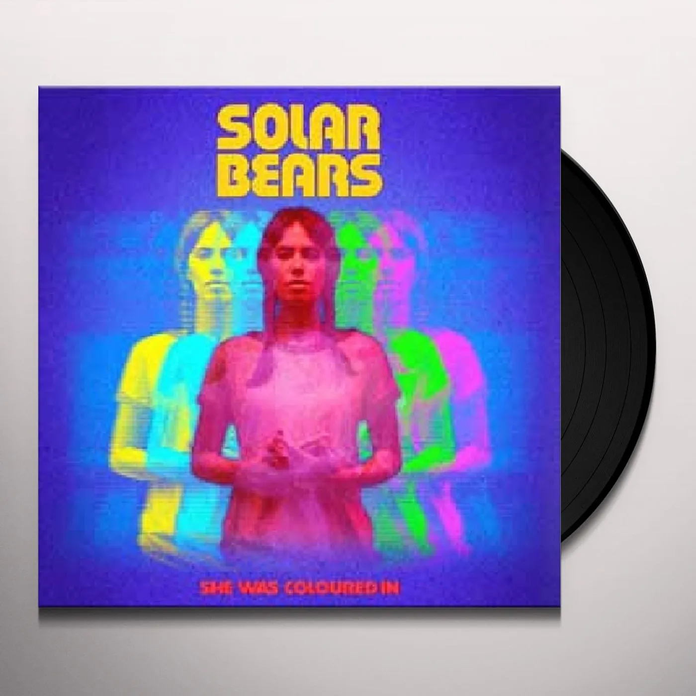 Solar Bears She Was Coloured In Vinyl Record