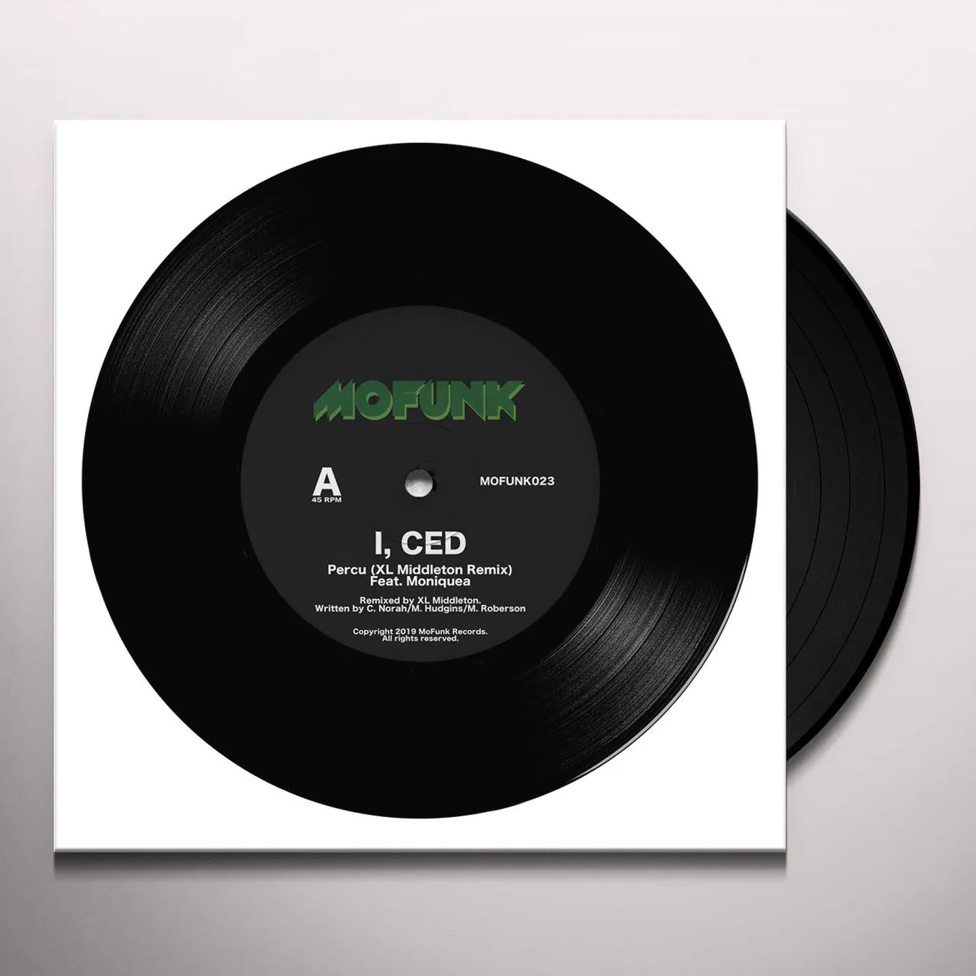 I Ced PERCU (XL MIDDLETON REMIX) / PERCU (ORIGINAL VER.) Vinyl Record