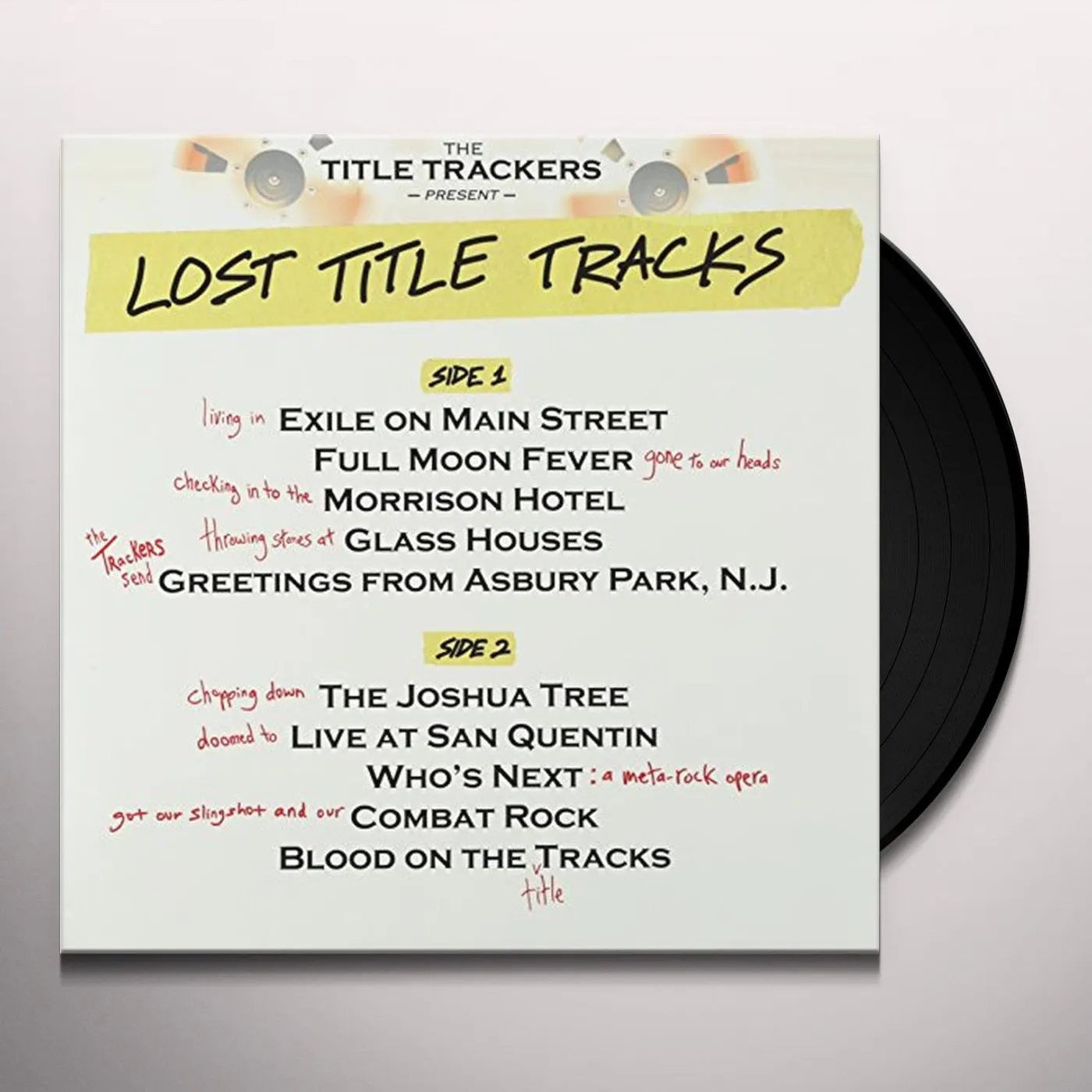 The Title Trackers Lost Title Tracks Vinyl Record