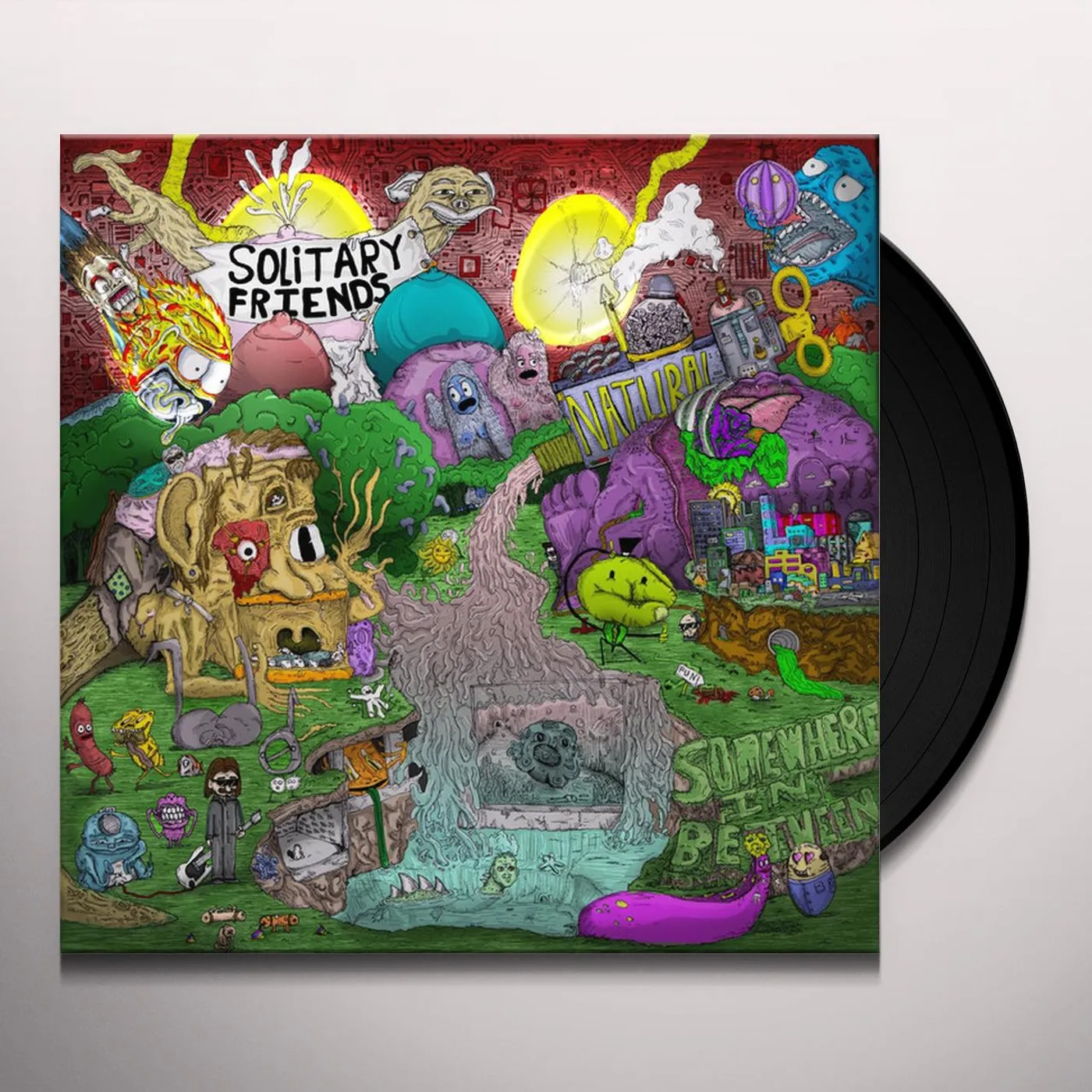 Solitary Friends Somewhere in Between Vinyl Record