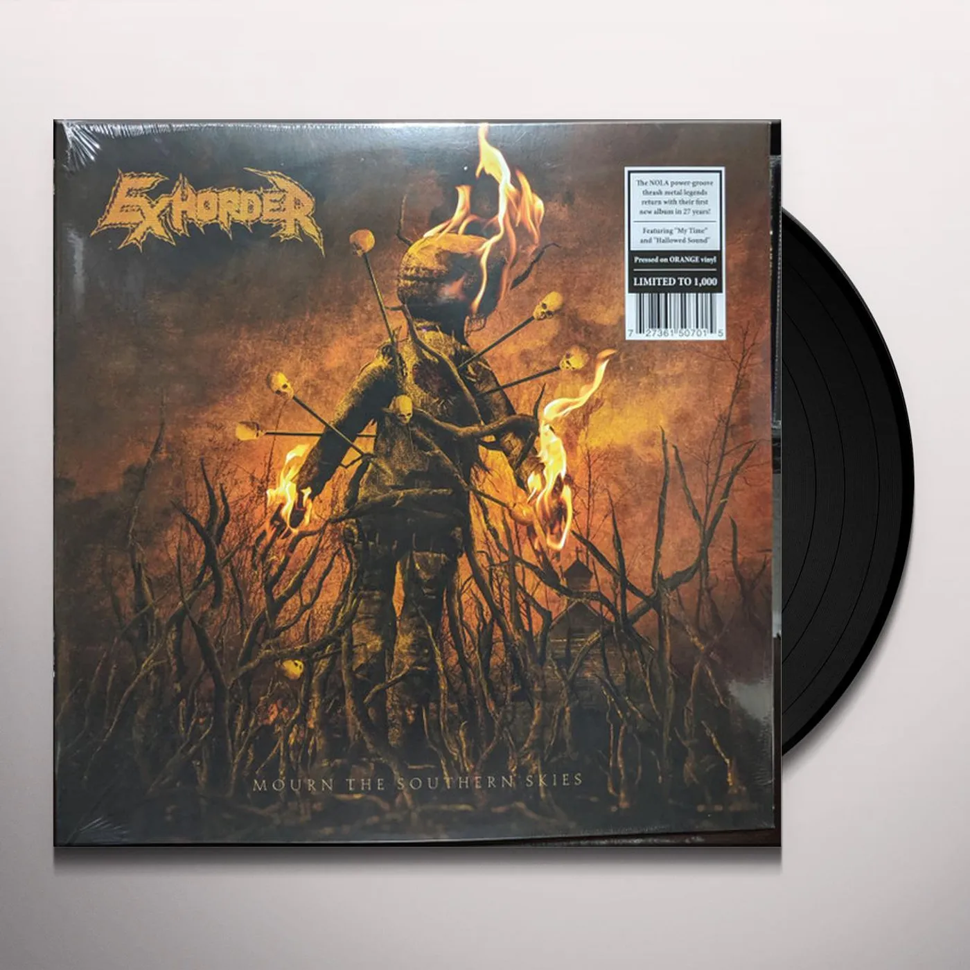 Exhorder Mourn the Southern Skies Vinyl Record