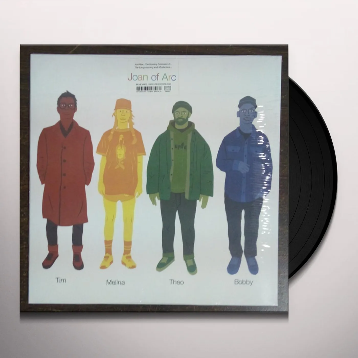 Joan Of Arc Tim Melina Theo Bobby (Sky Blue Vinyl) Vinyl Record