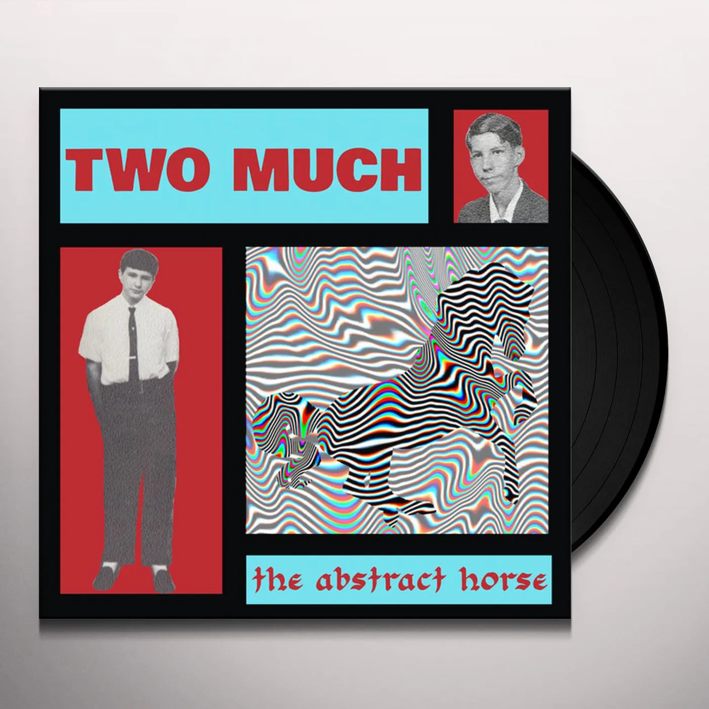 Two Much! ABSTRACT HORSE Vinyl Record