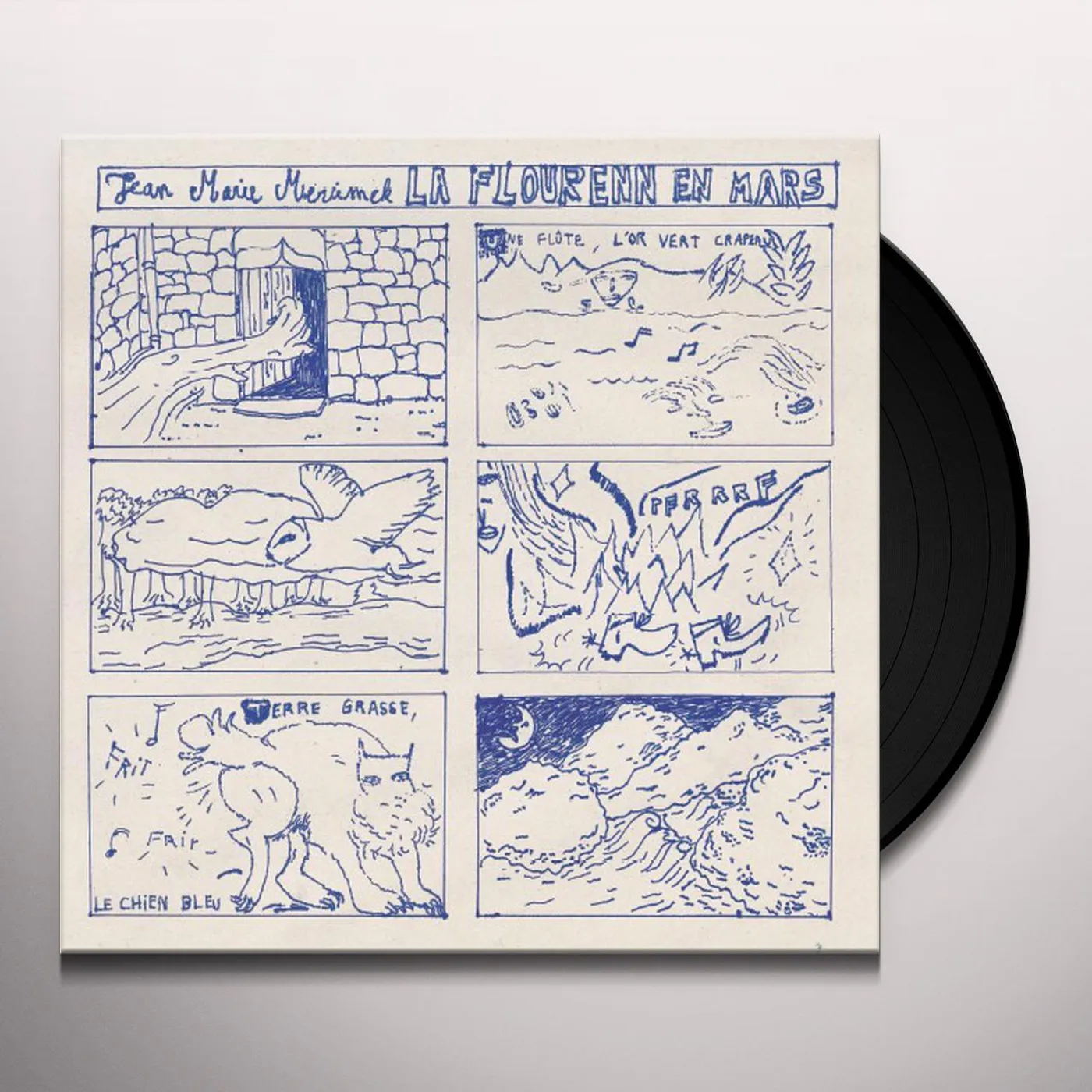 Jean-Marie Mercimek FLOURENN EN MARS Vinyl Record
