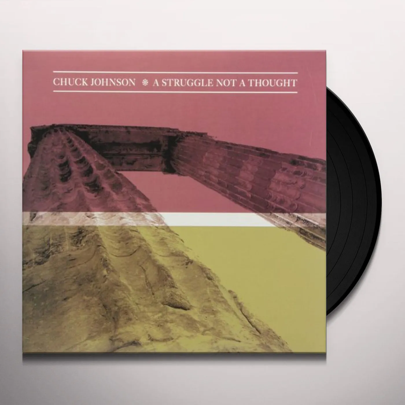 Chuck Johnson STRUGGLE NOT A THOUGHT Vinyl Record