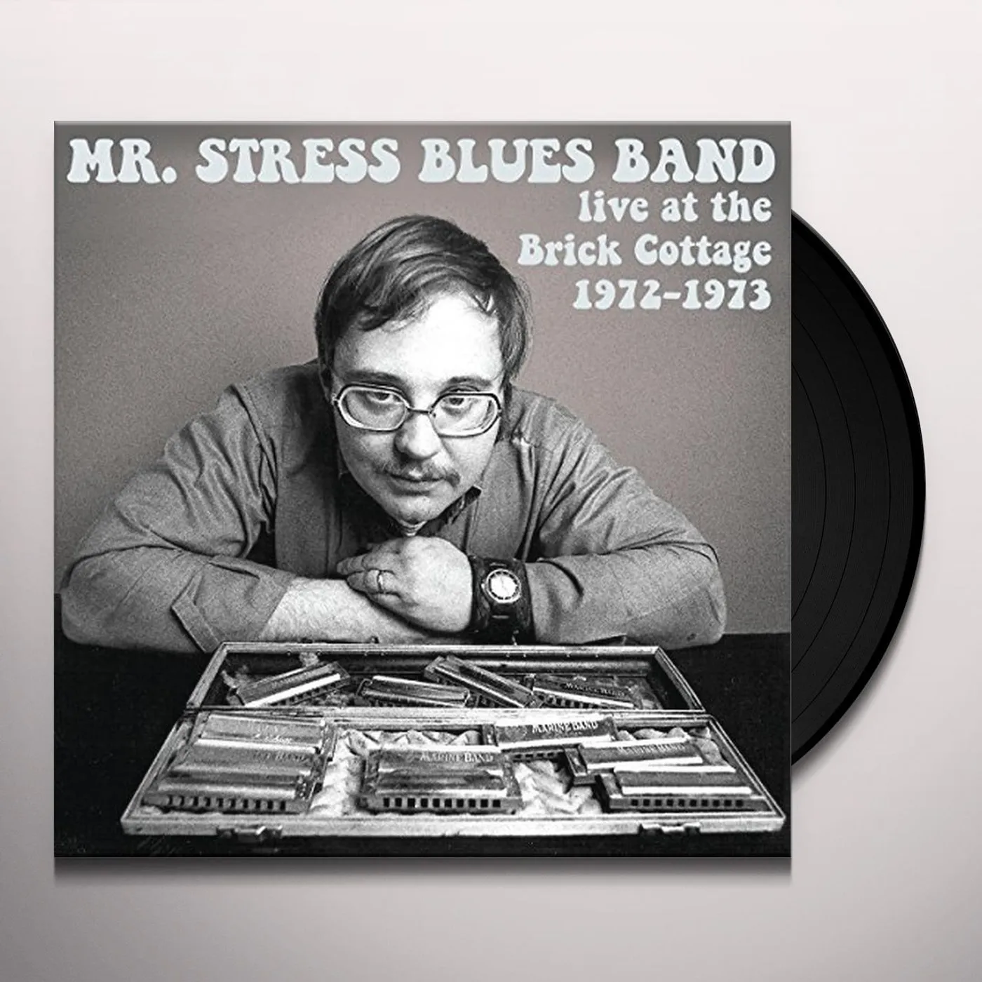 Mr Stress Blues Band LIVE AT THE BRICK COTTAGE 1972-73 Vinyl Record