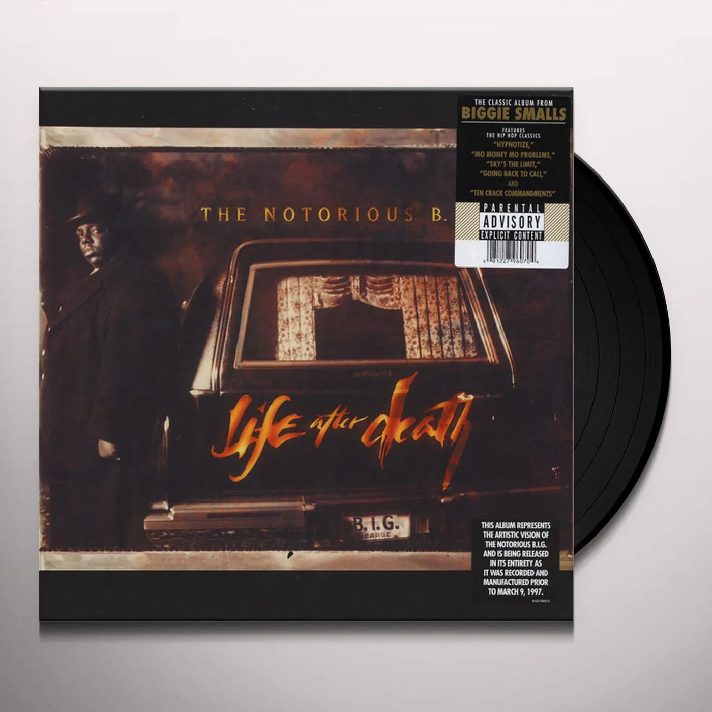 The Notorious B.I.G. LIFE AFTER DEATH Vinyl Record (3LP)