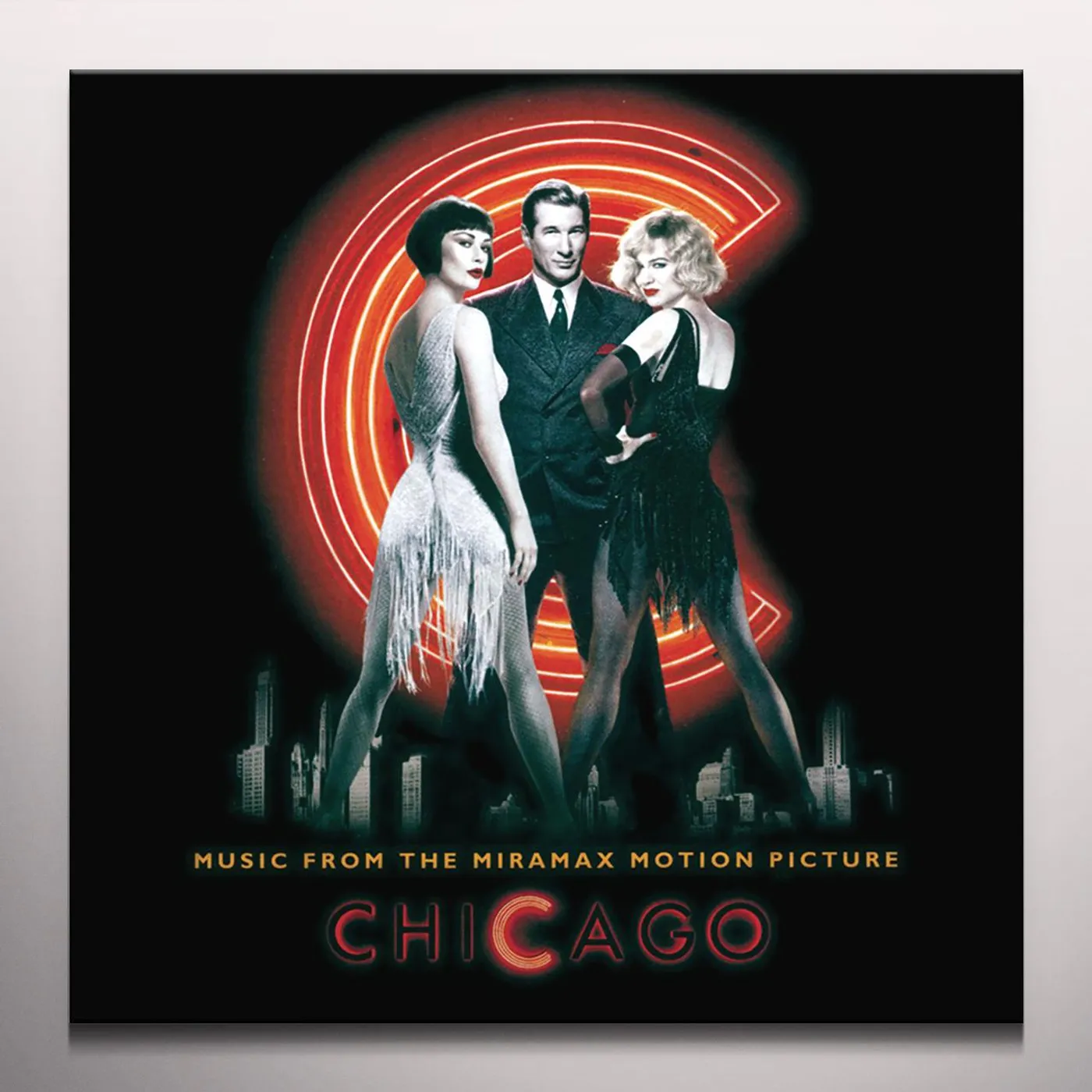 CHICAGO: MUSIC FROM MIRAMAX MOTION PICTURE / VAR - Limited Edition Gold & Black Colored Vinyl Record