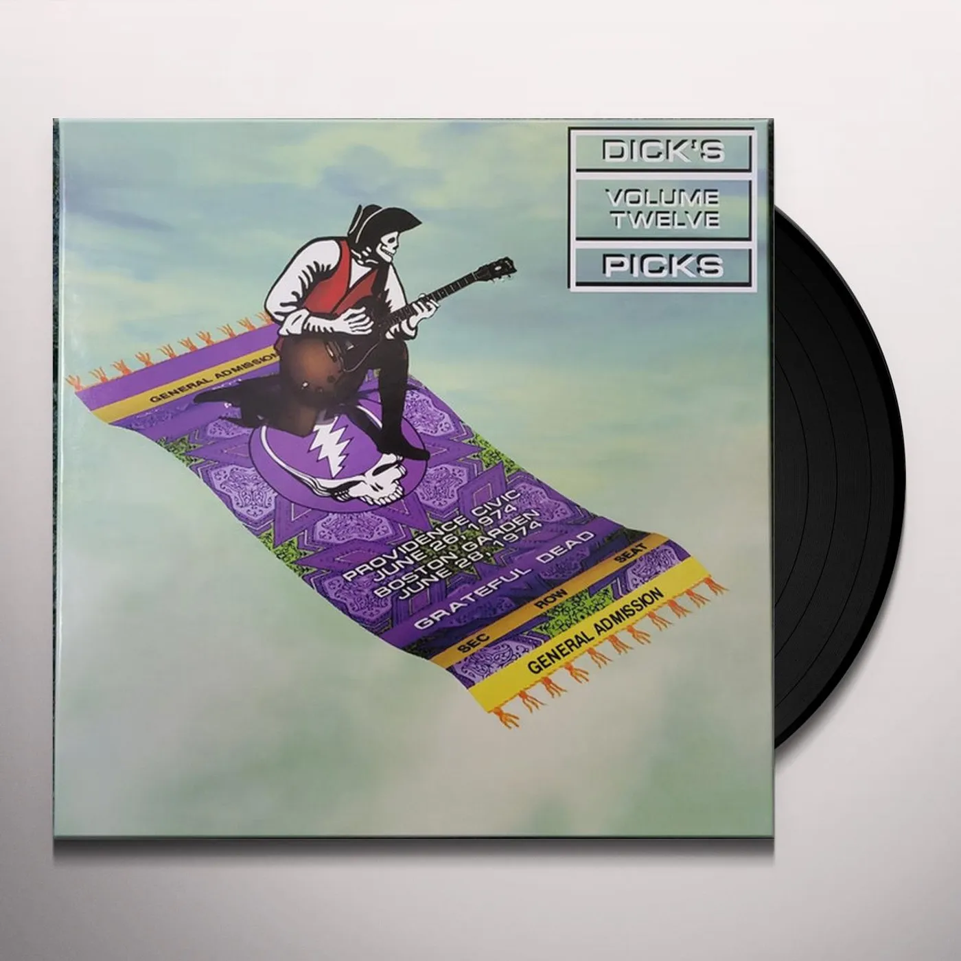 Grateful Dead DICK’S PICKS VOL. 12—PROVIDENCE CIVIC CENTER 6/26/74 & BOSTON GARDEN 6/28/74 (6LP/180G) Vinyl Record