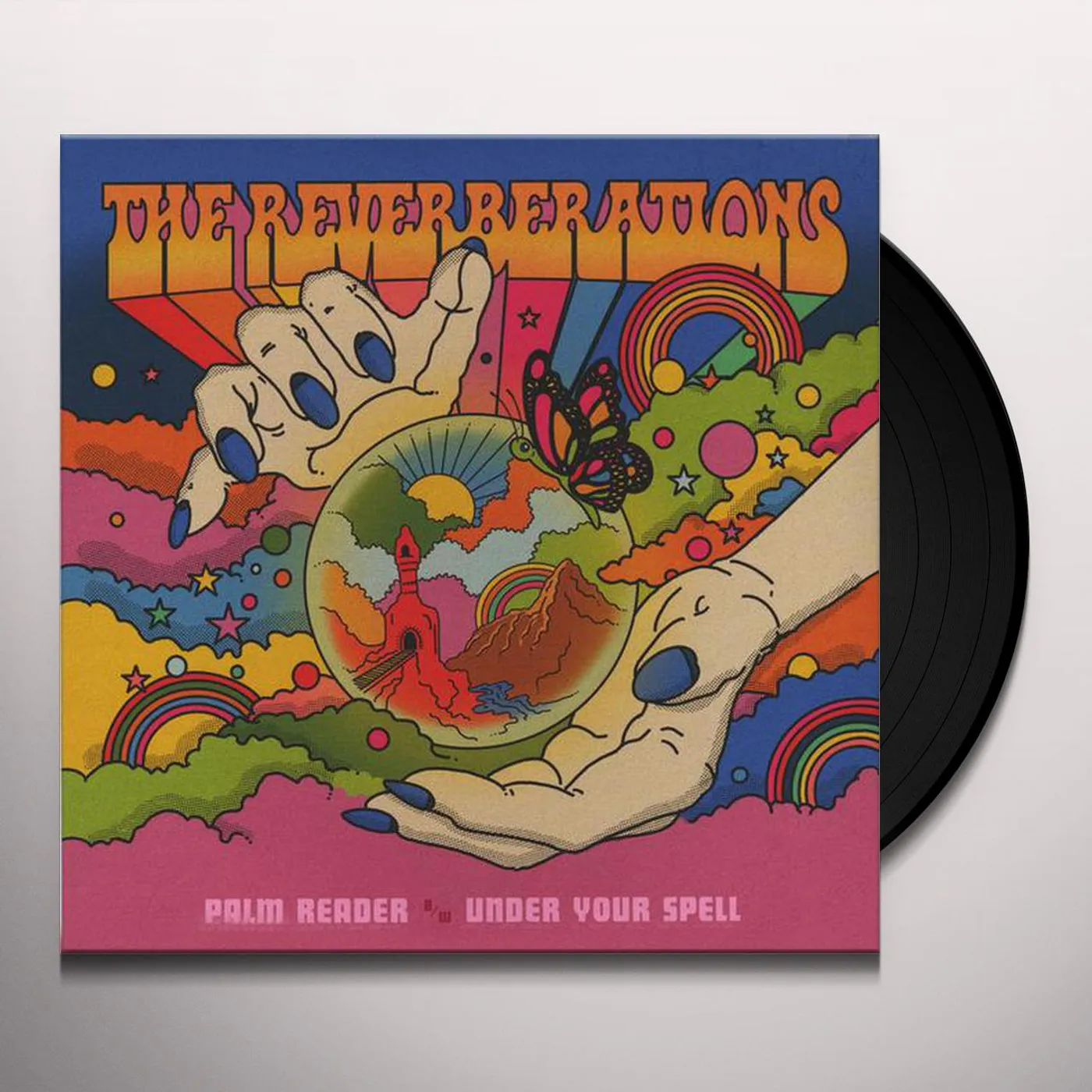 The Reverberations PALM READER / UNDER YOUR SPELL Vinyl Record