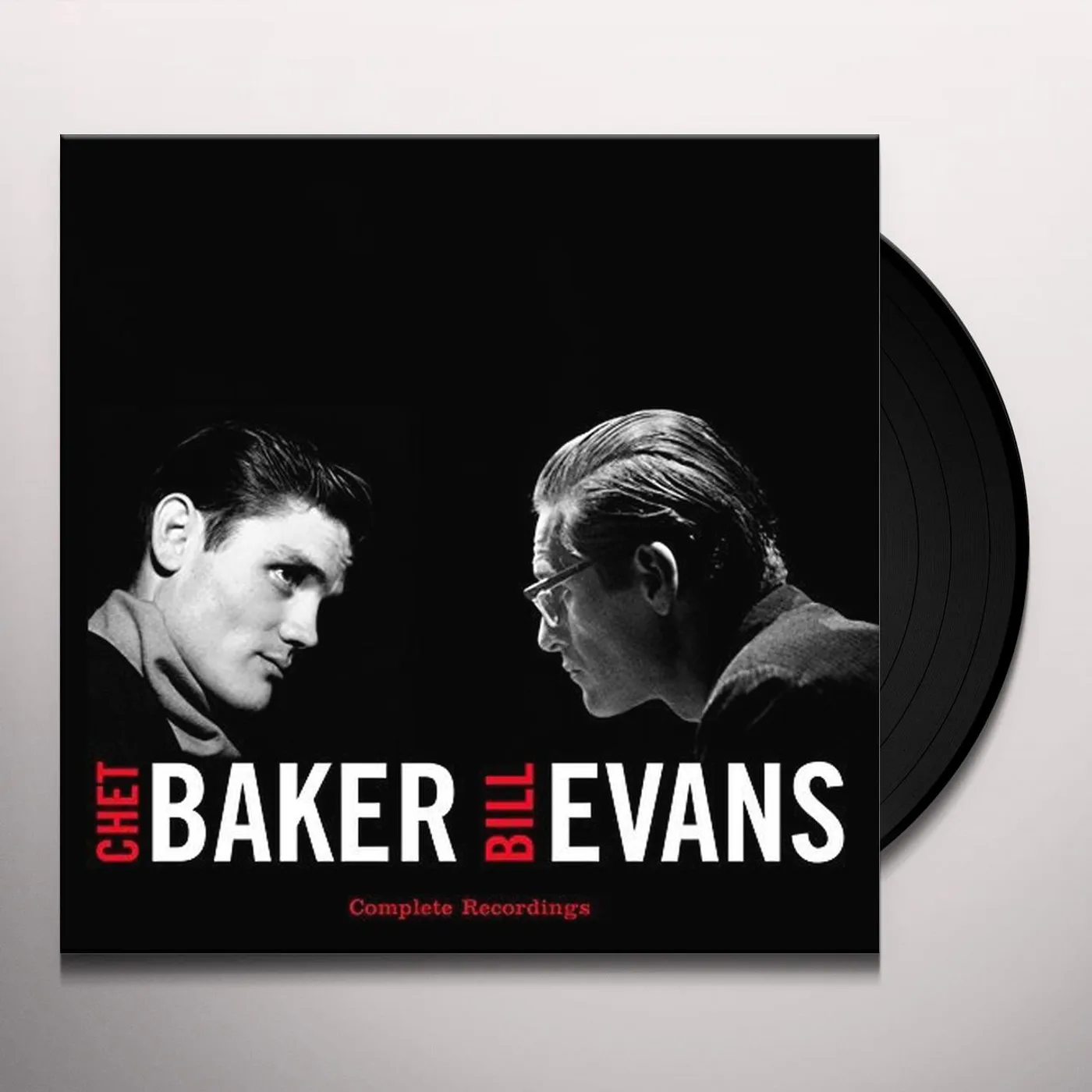 Chet Baker & Bill Evans COMPLETE RECORDINGS Vinyl Record