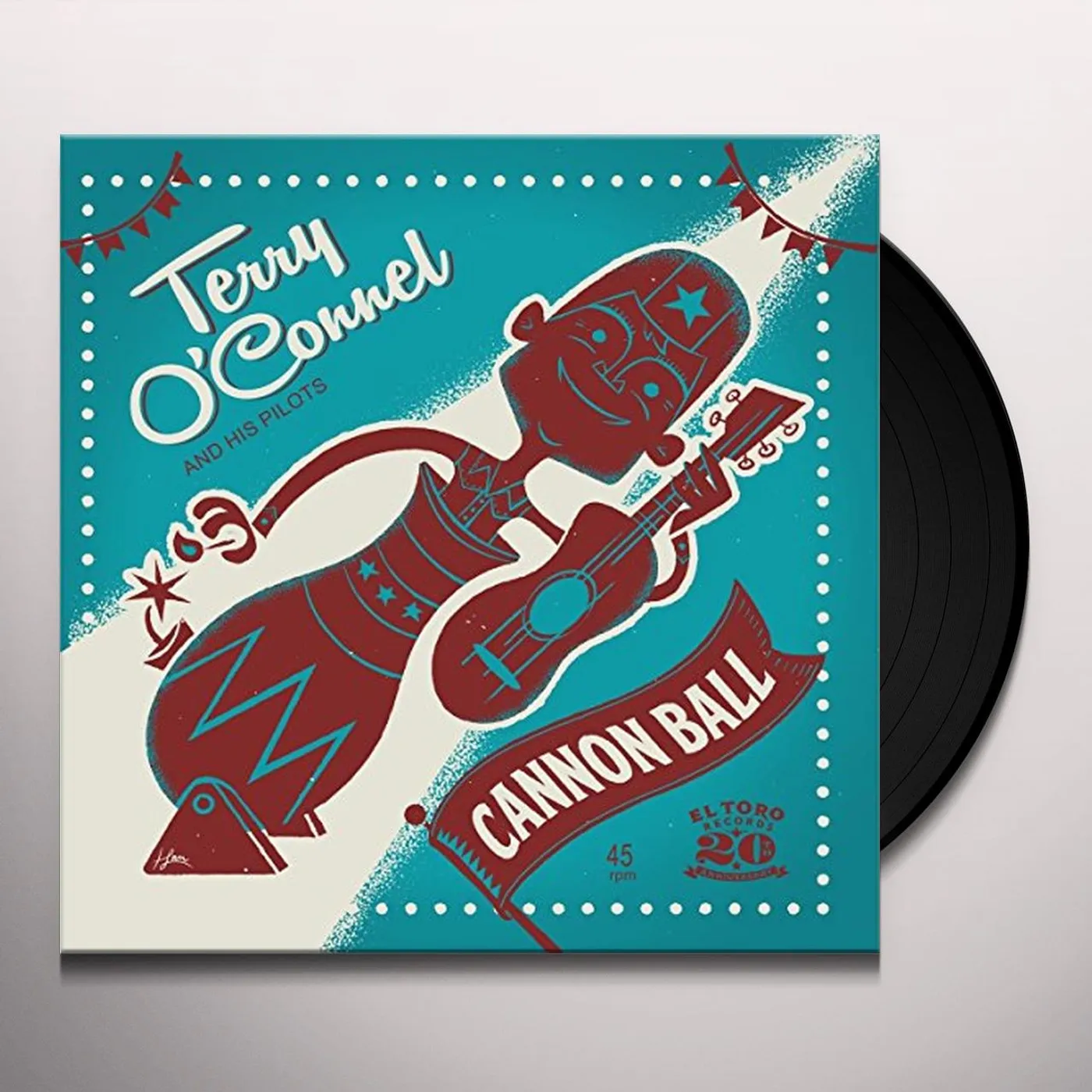 Terry O'Connel and His Pilots Cannon Ball Vinyl Record