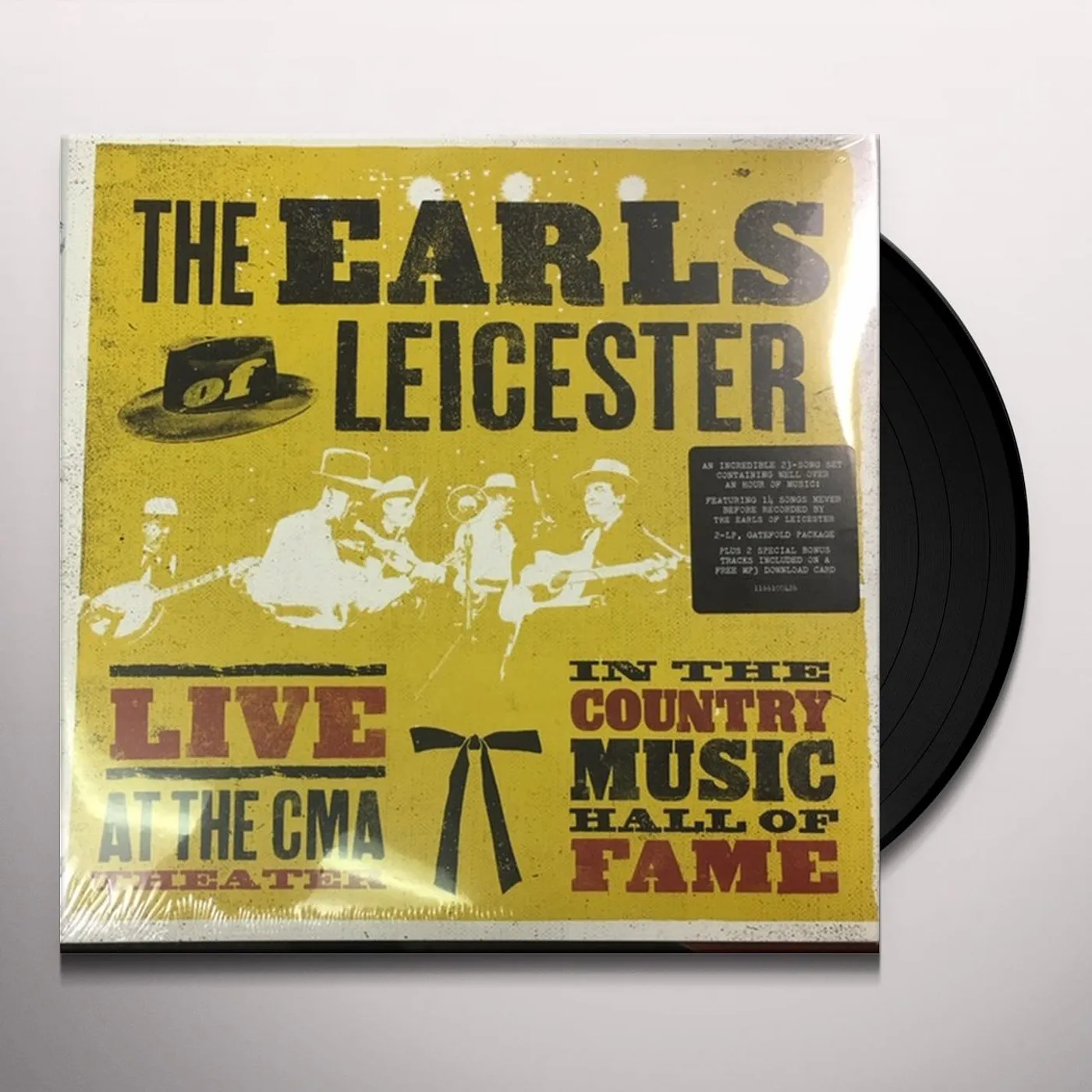 The Earls Of Leicester LIVE AT THE CMA THEATER IN THE COUNTRY MUSIC HALL OF FAME (2 LP) Vinyl Record