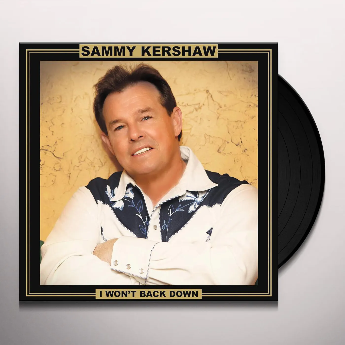 Sammy Kershaw Won't Back Down Vinyl Record - Reissue