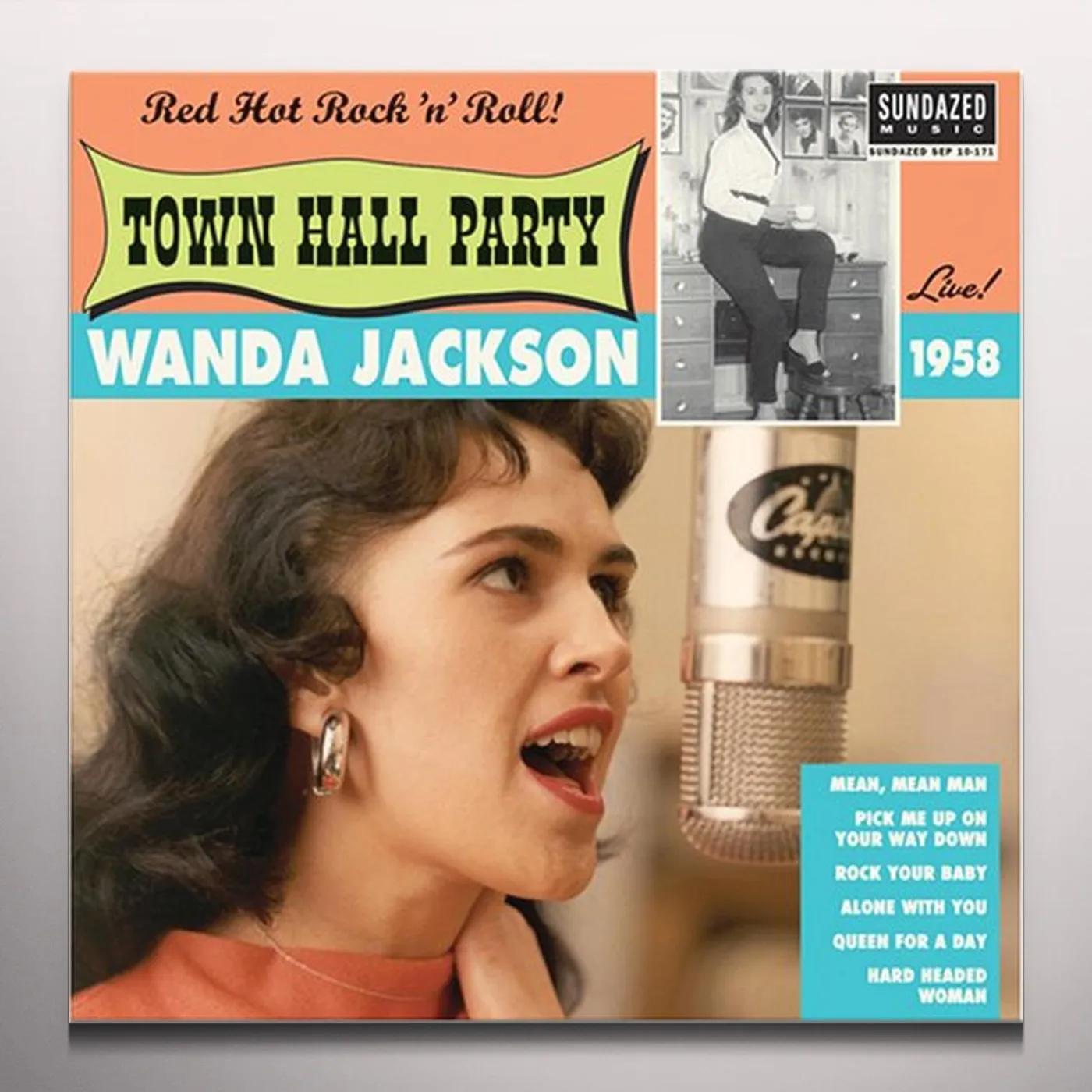 Wanda Jackson Live at Town Hall Party 1958 Vinyl Record