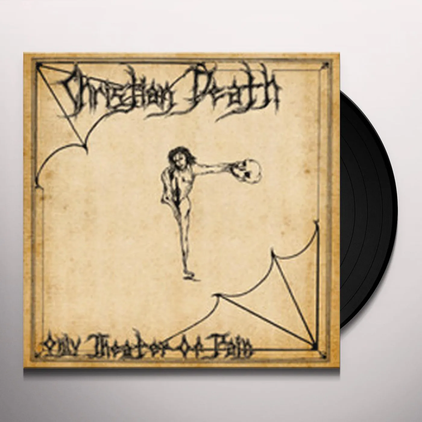 Christian Death ONLY THEATRE OF PAIN (RANDOM COLORED OR BLACK VINYL/REMASTERED/PARCHMENT COVER) Vinyl Record
