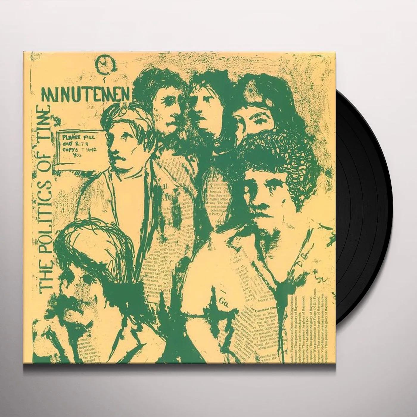 Minutemen Politics Of Time Vinyl Record