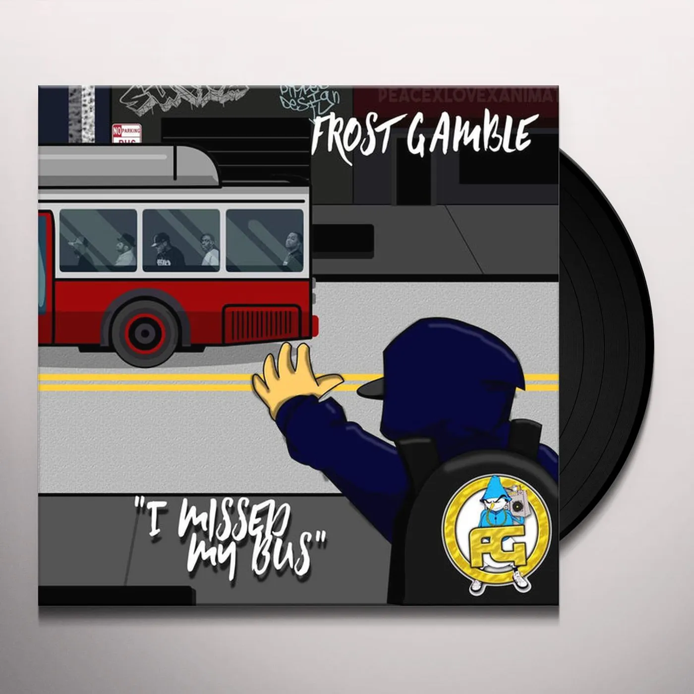 Frost Gamble I Missed My Bus Vinyl Record