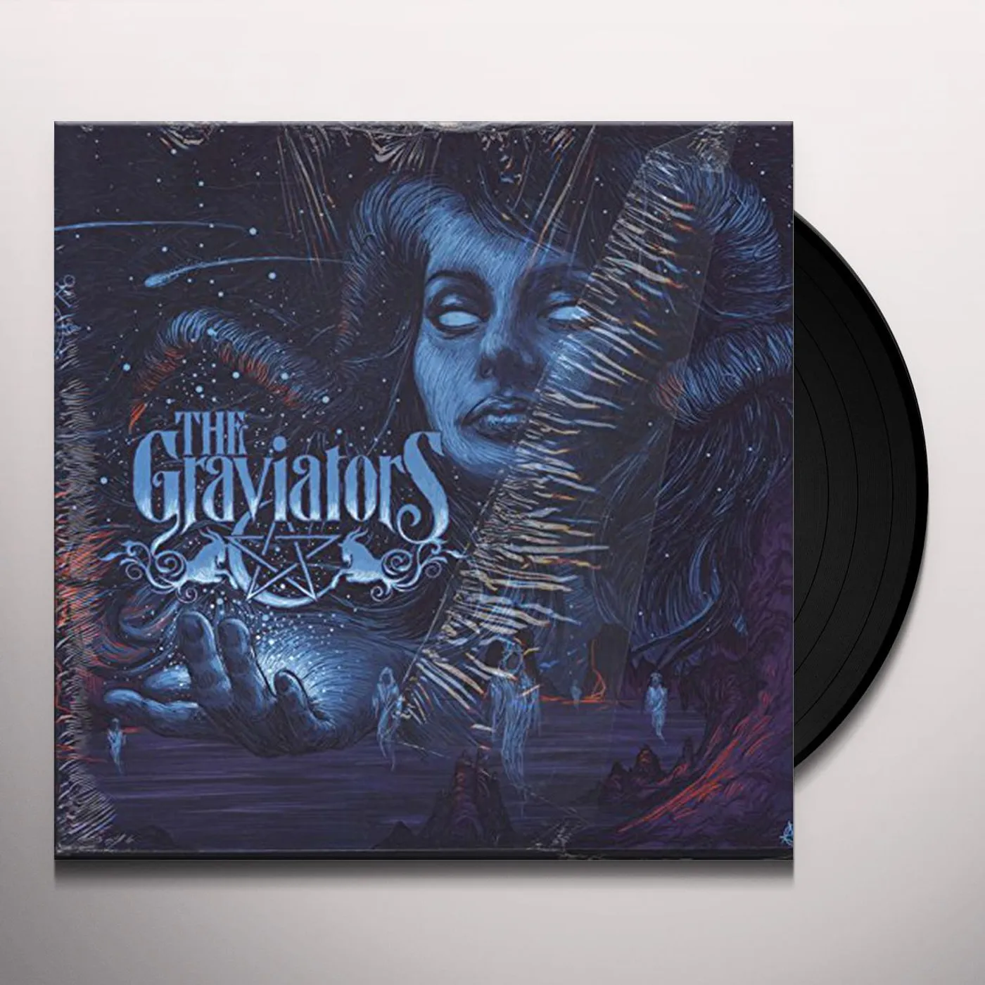 The Graviators EVIL DEEDS (TRANSPARENT BLUE VINYL) Vinyl Record