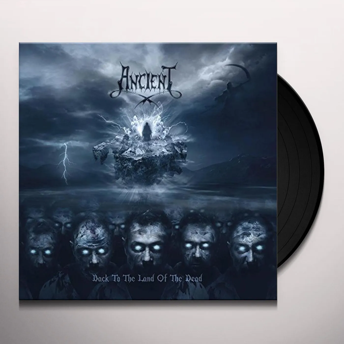 Ancient BACK TO THE LAND OF THE DEAD (BLACK VINYL) Vinyl Record